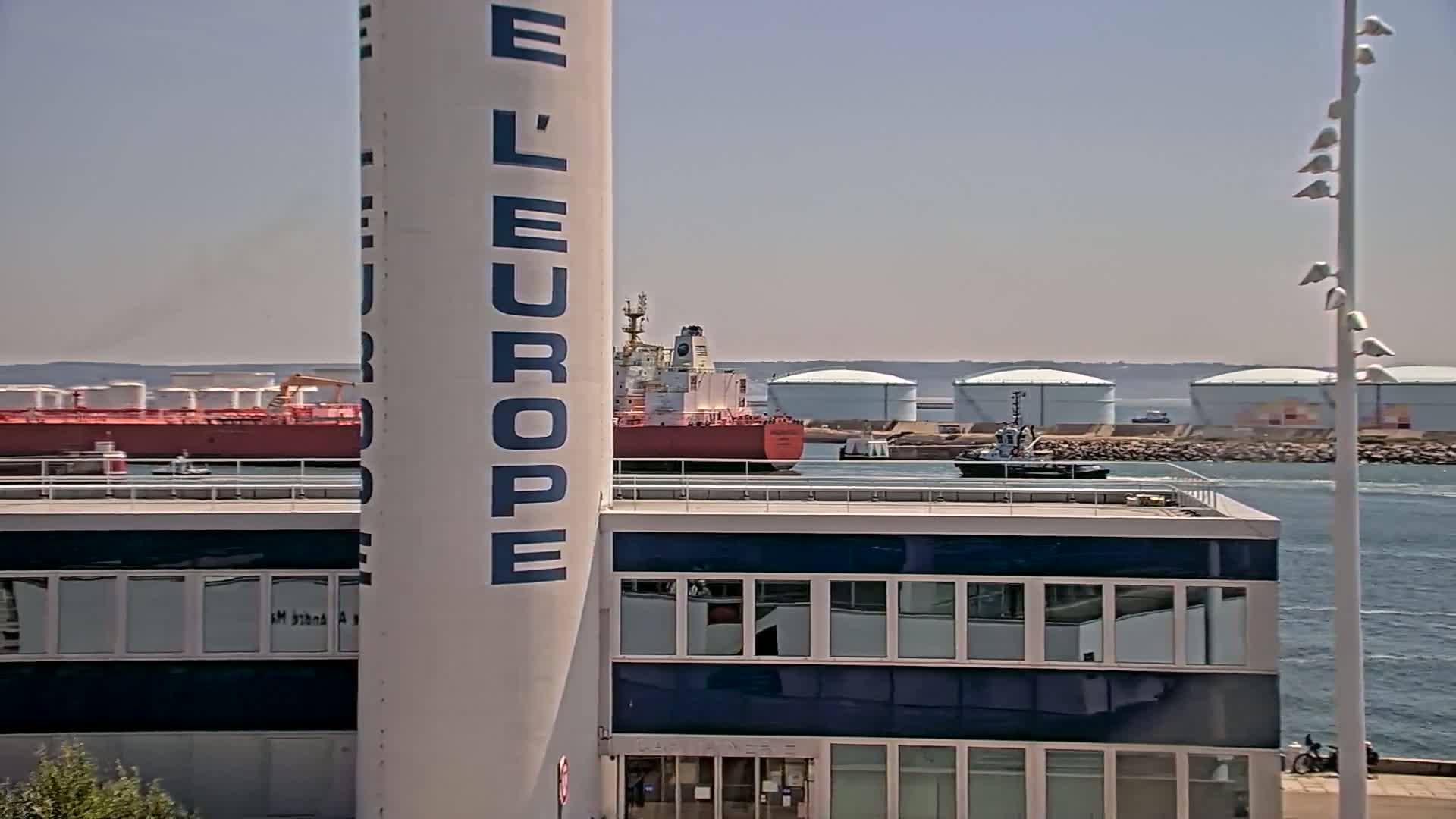 Le Havre Port Live Cam - Le Havre, Seine-Maritime, Normandie, France