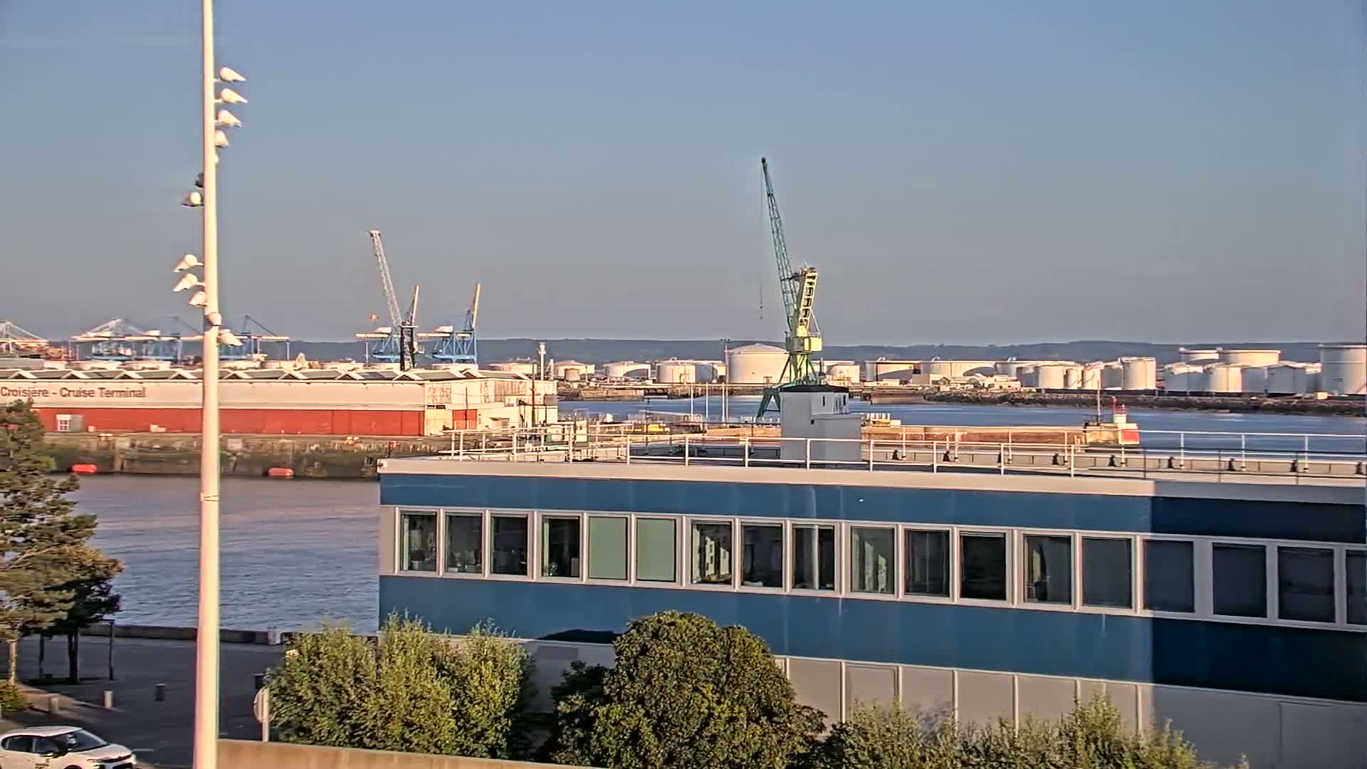 Le Havre Port Live Cam - Le Havre, Seine-Maritime, Normandie, France