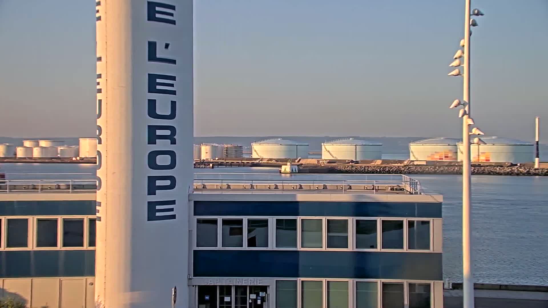 Le Havre Port Live Cam - Le Havre, Seine-Maritime, Normandie, France