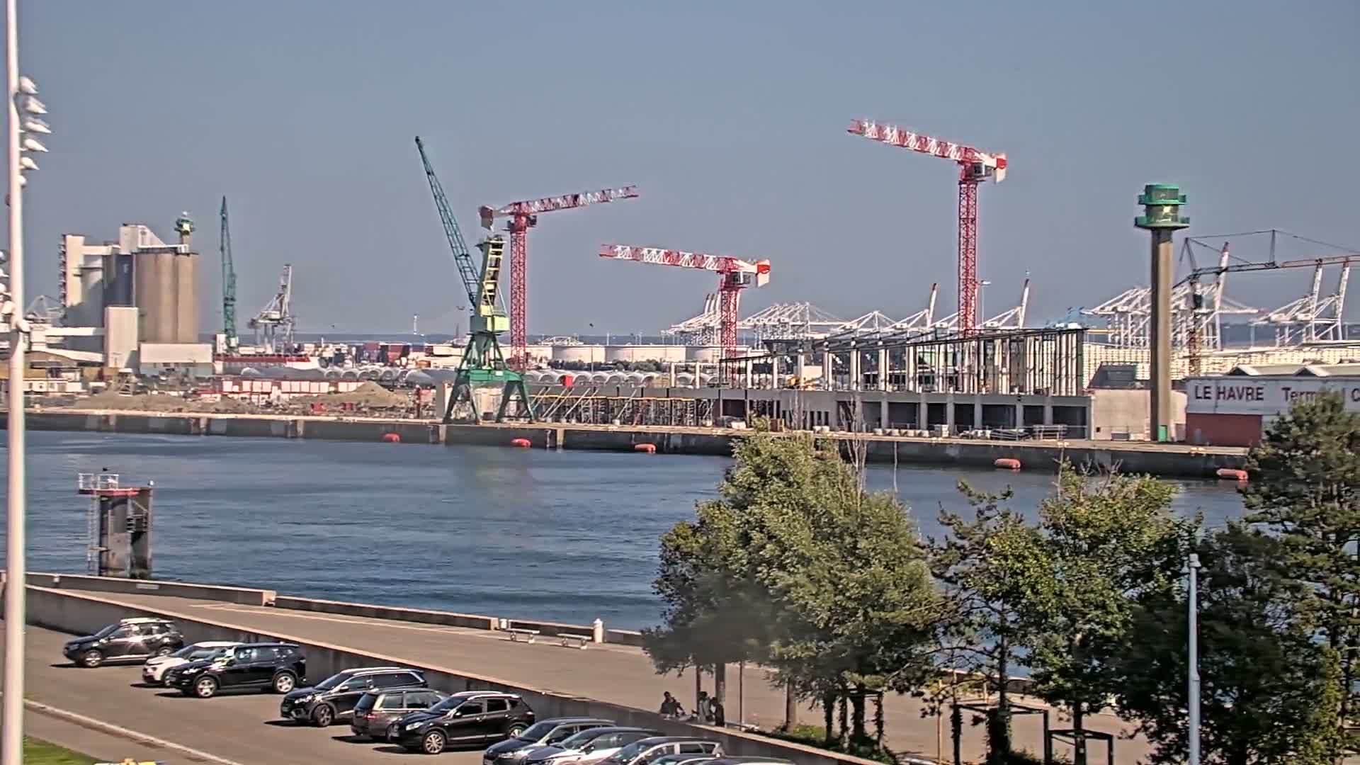 Le Havre Port Live Cam - Le Havre, Seine-Maritime, Normandie, France