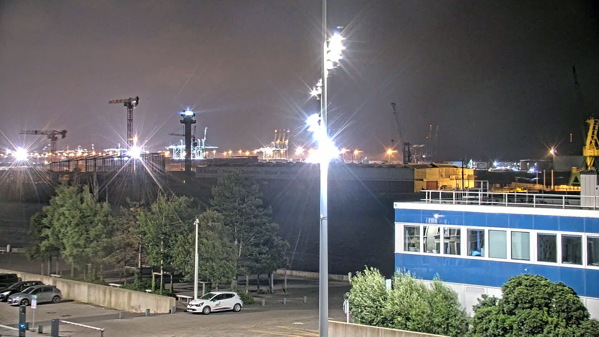 Le Havre Port Live Cam - Le Havre, Seine-Maritime, Normandie, France