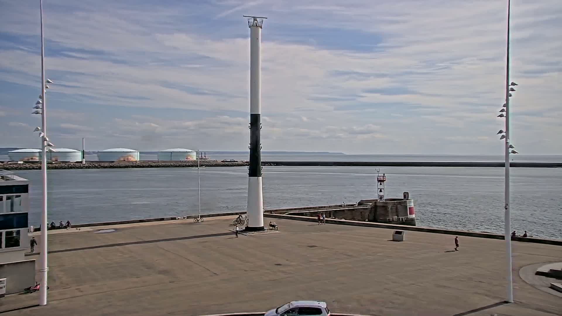 Le Havre Port Live Cam - Le Havre, Seine-Maritime, Normandie, France