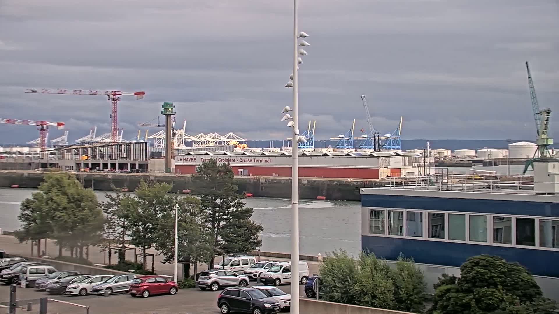 Le Havre Port Live Cam - Le Havre, Seine-Maritime, Normandie, France