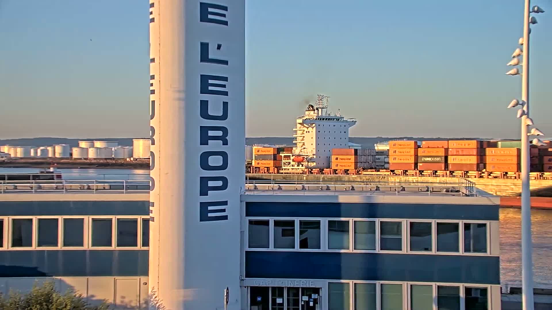 Le Havre Port Live Cam - Le Havre, Seine-Maritime, Normandie, France