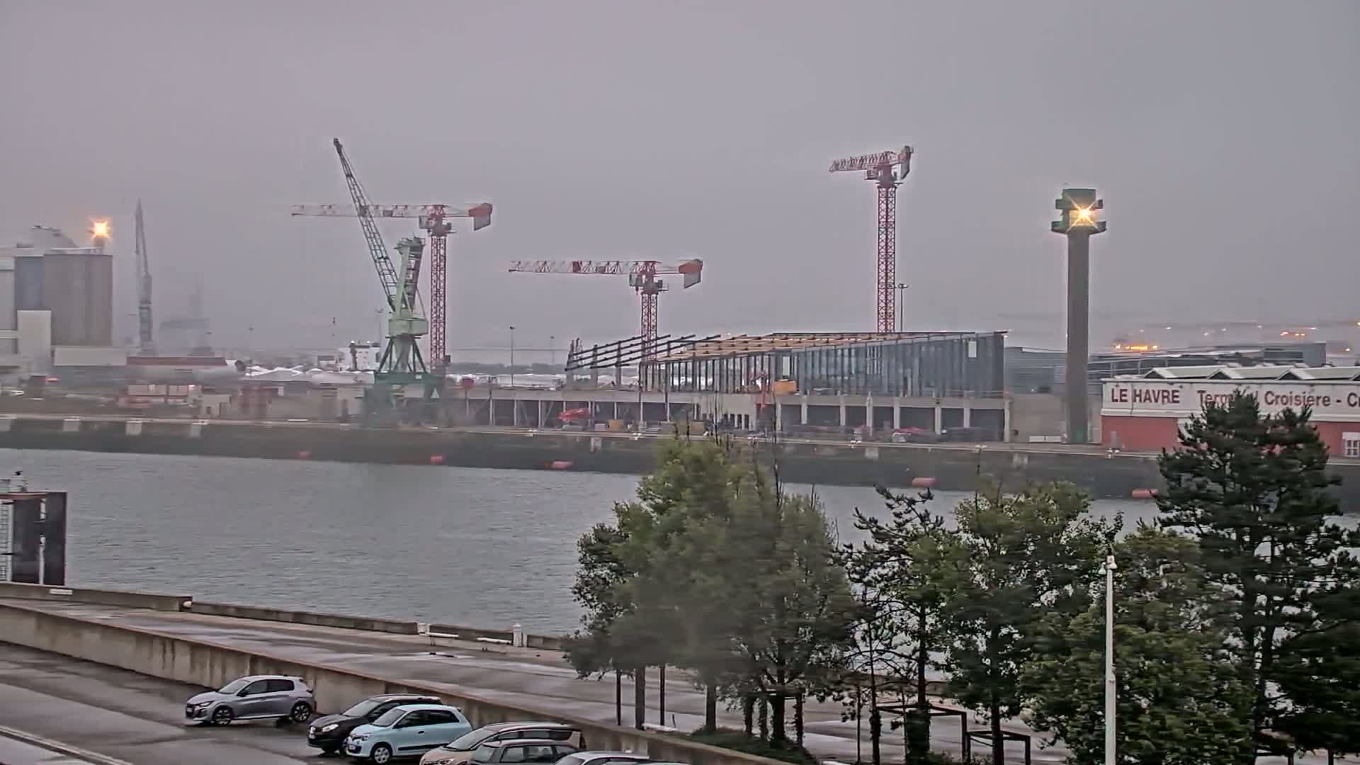 Le Havre Port Live Cam - Le Havre, Seine-Maritime, Normandie, France