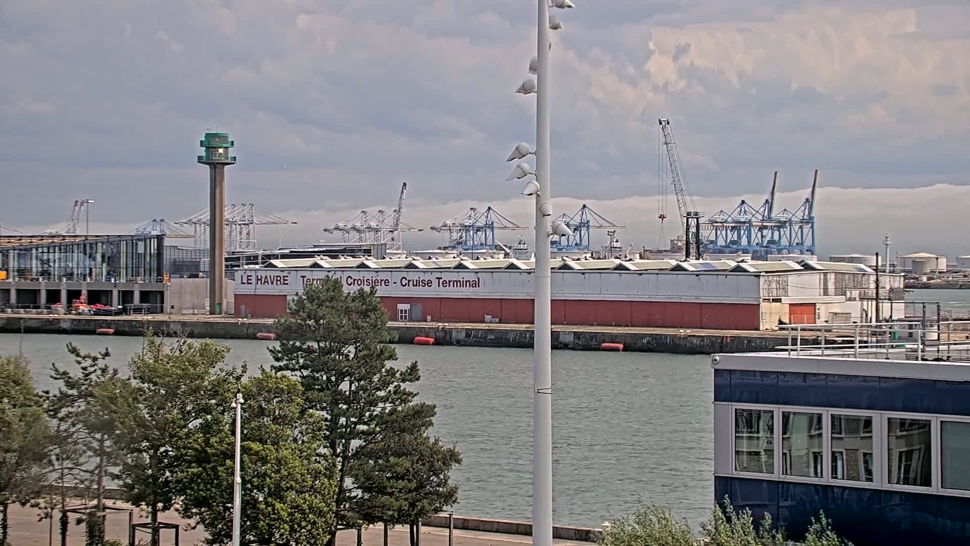 Le Havre Port Live Cam - Le Havre, Seine-Maritime, Normandie, France