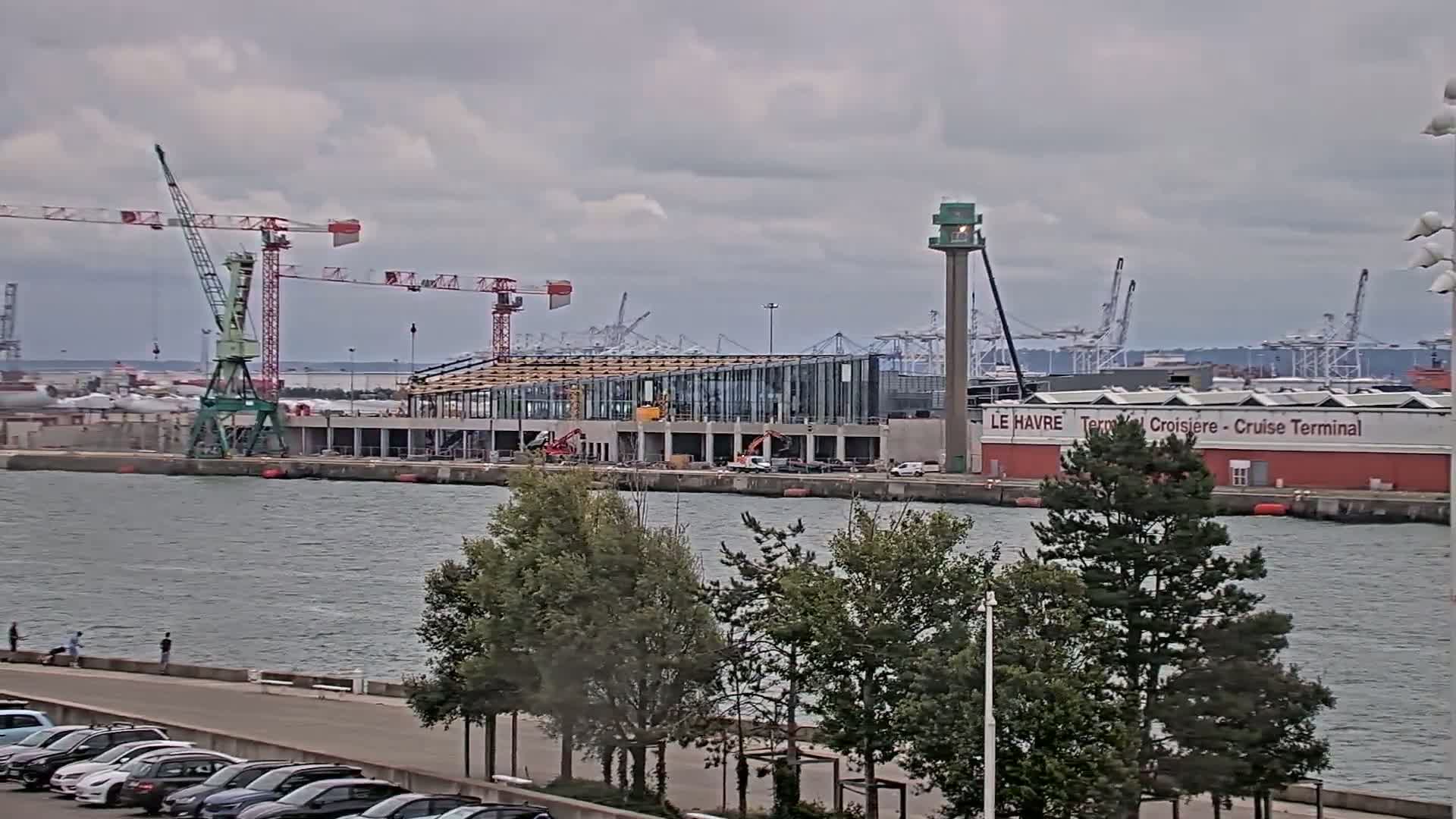 Le Havre Port Live Cam - Le Havre, Seine-Maritime, Normandie, France