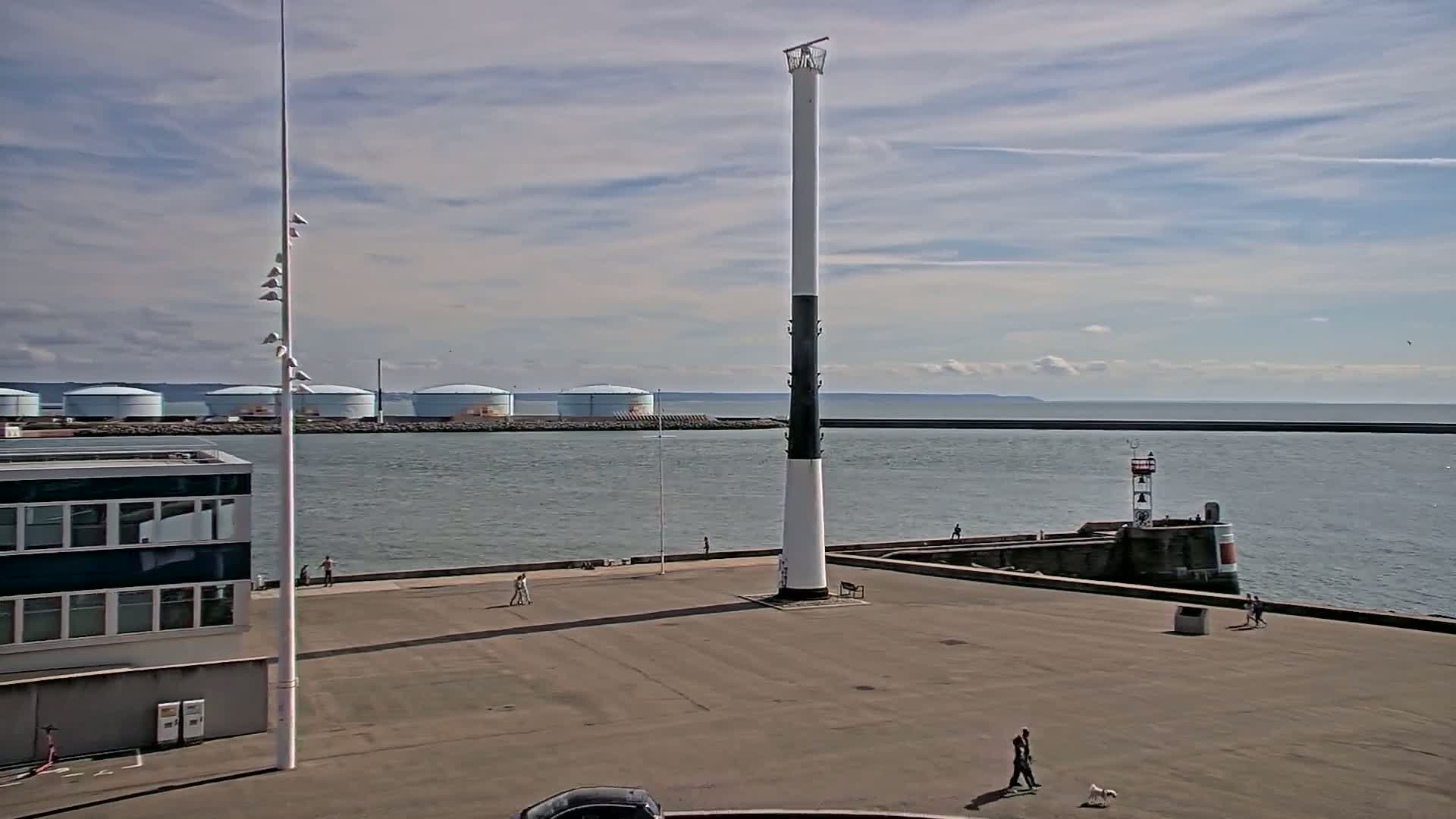 Le Havre Port Live Cam - Le Havre, Seine-Maritime, Normandie, France