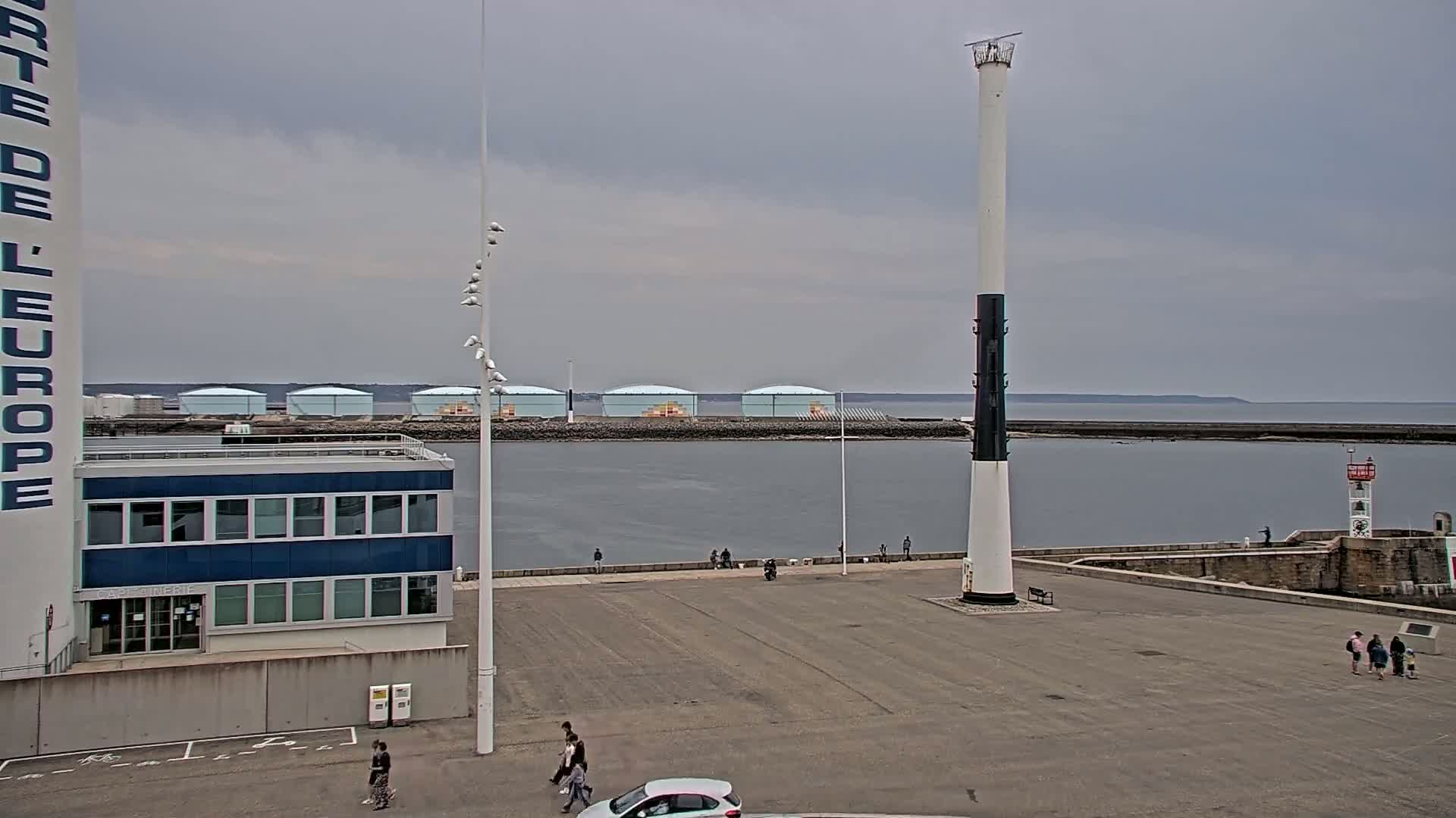 Le Havre Port Live Cam - Le Havre, Seine-Maritime, Normandie, France