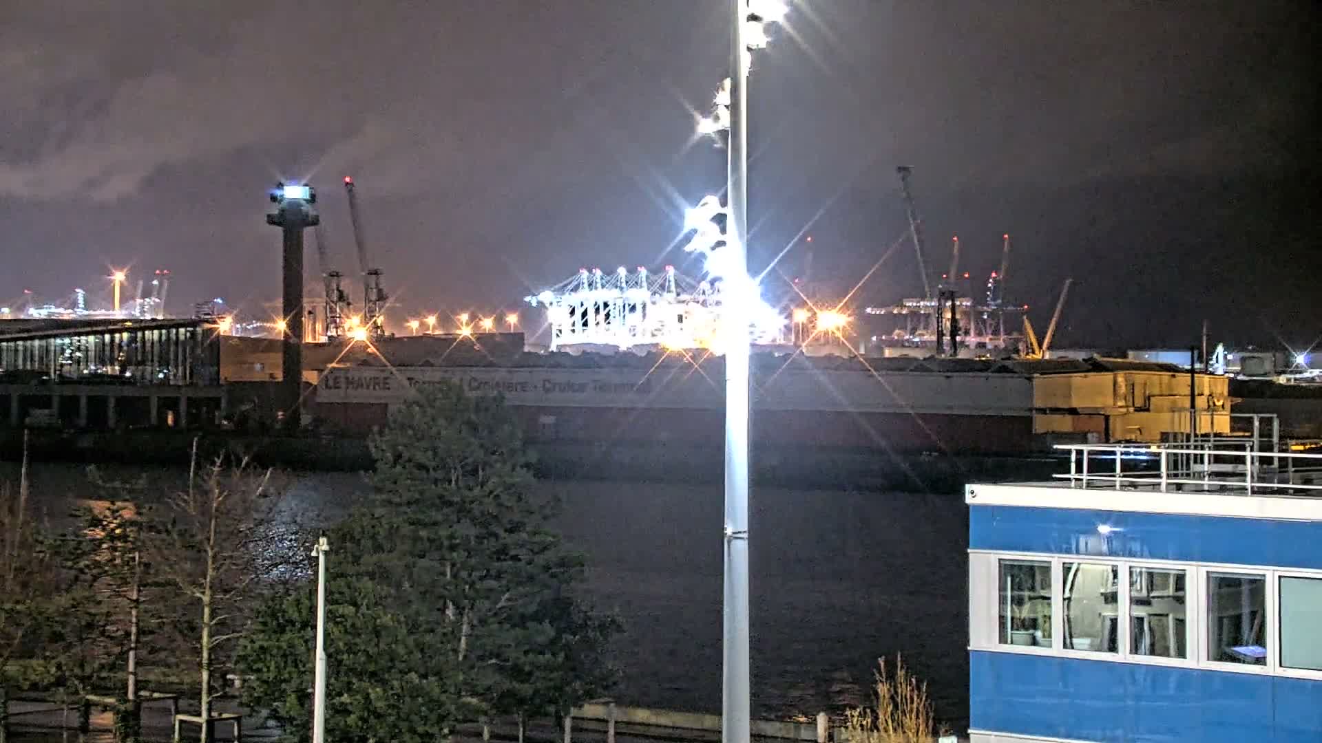 Le Havre Port Live Cam - Le Havre, Seine-Maritime, Normandie, France