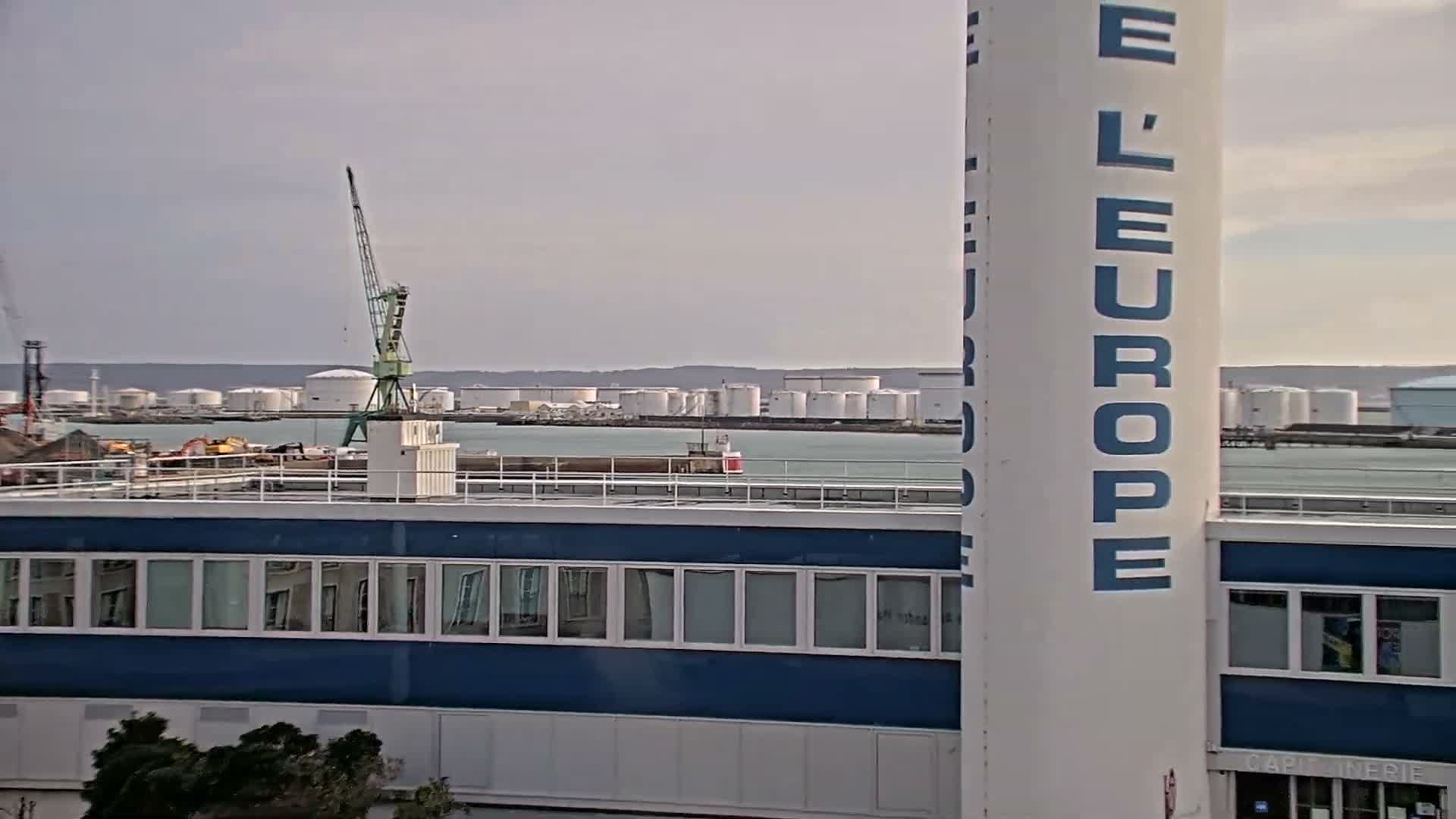 Le Havre Port Live Cam - Le Havre, Seine-Maritime, Normandie, France