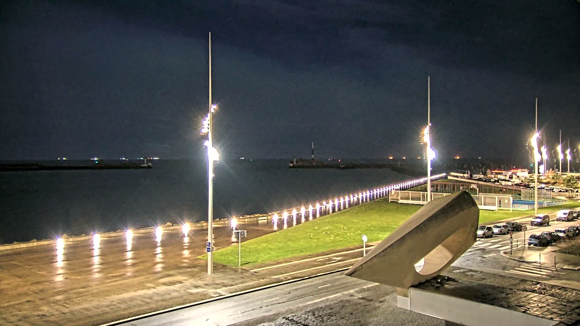 Le Havre Port Live Cam - Le Havre, Seine-Maritime, Normandie, France