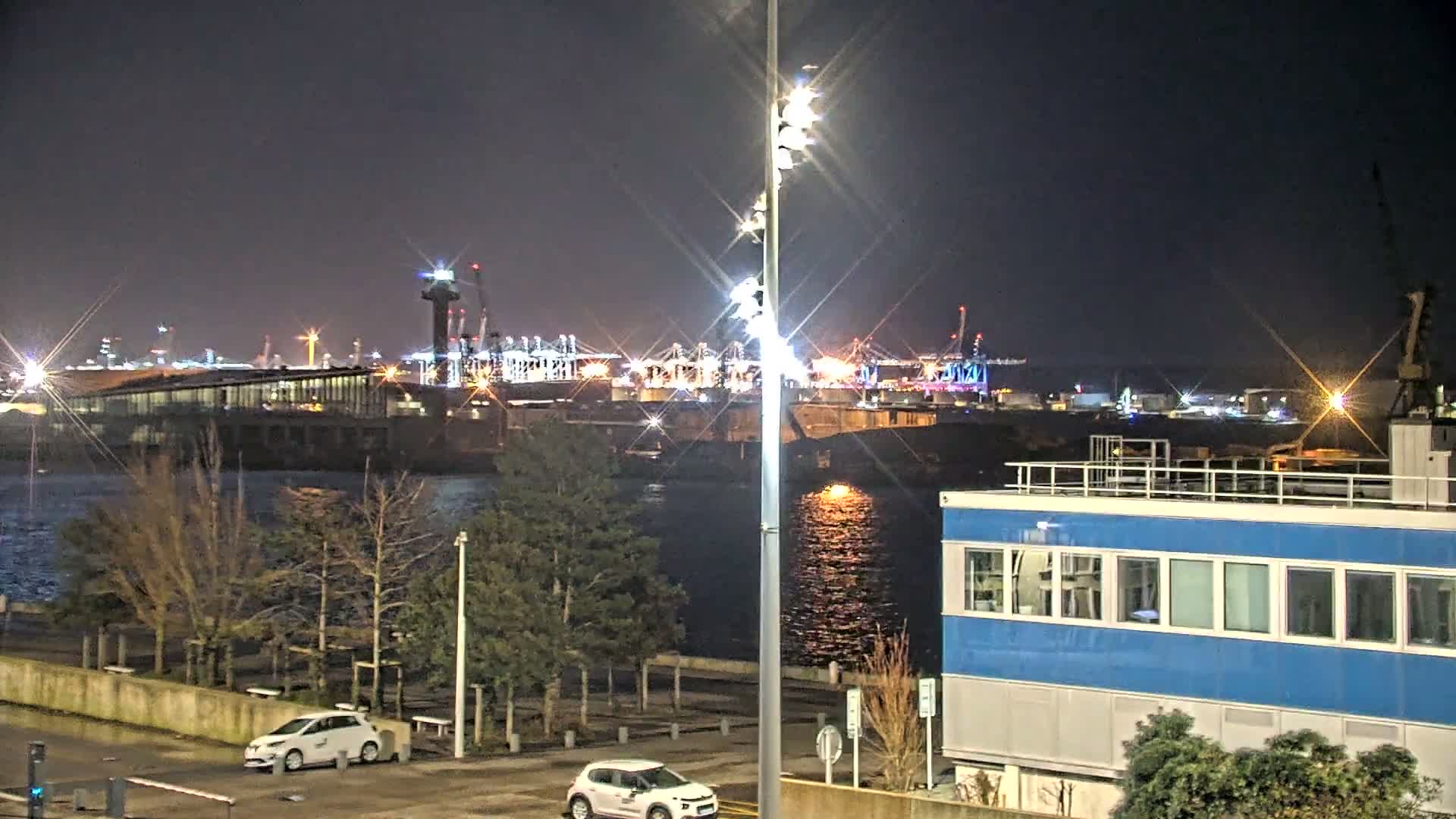 Le Havre Port Live Cam - Le Havre, Seine-Maritime, Normandie, France
