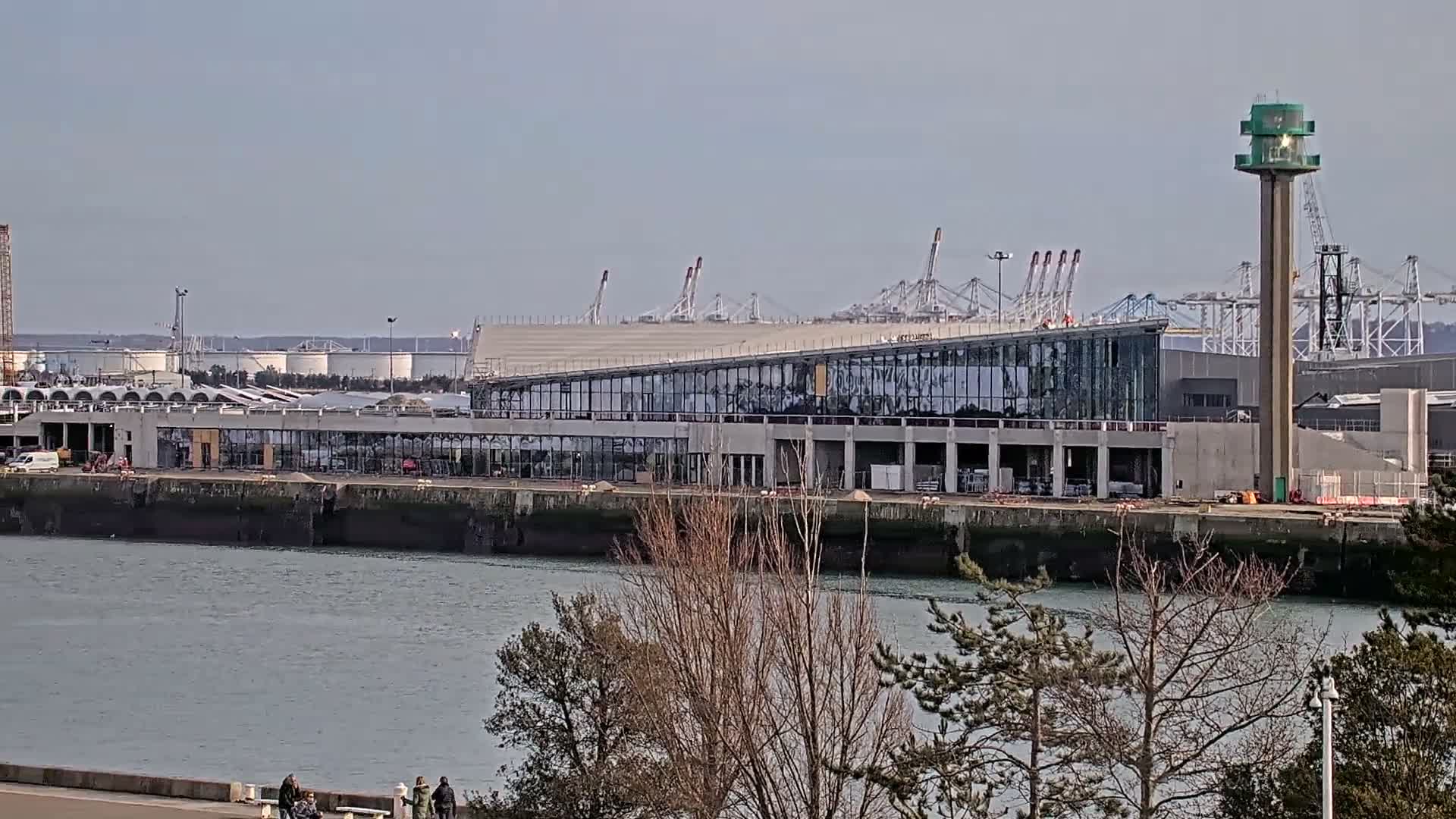Le Havre Port Live Cam - Le Havre, Seine-Maritime, Normandie, France