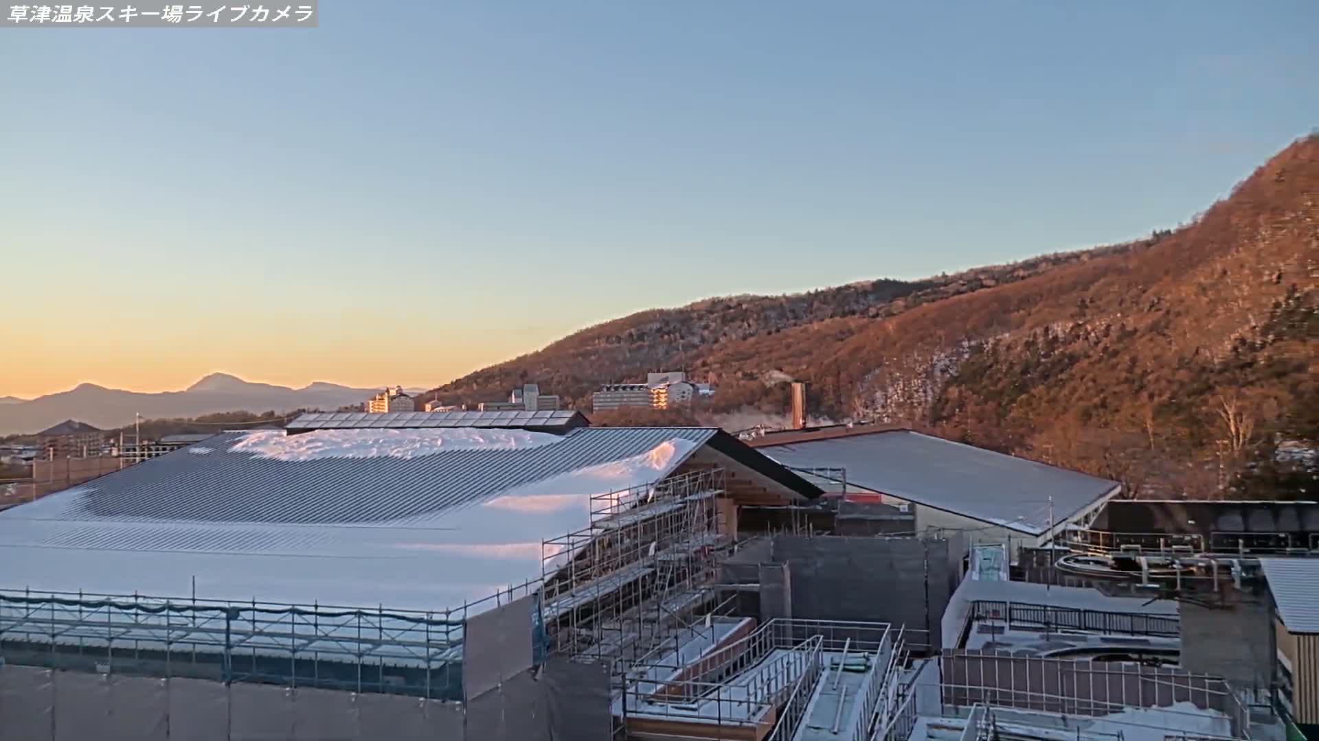 Gunma, Agatsuma, Kusatsu Onsen Ski Resort & Ski Slopes ( 群馬・吾妻・草津温泉スキー場・ゲレンデ ) Live Cam -  Kusatsu, Agatsuma-gun , Gunma, Kantō, Honshu, Japan