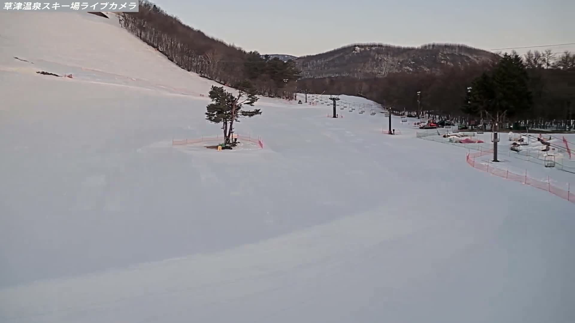 Gunma, Agatsuma, Kusatsu Onsen Ski Resort & Ski Slopes ( 群馬・吾妻・草津温泉スキー場・ゲレンデ ) Live Cam -  Kusatsu, Agatsuma-gun , Gunma, Kantō, Honshu, Japan