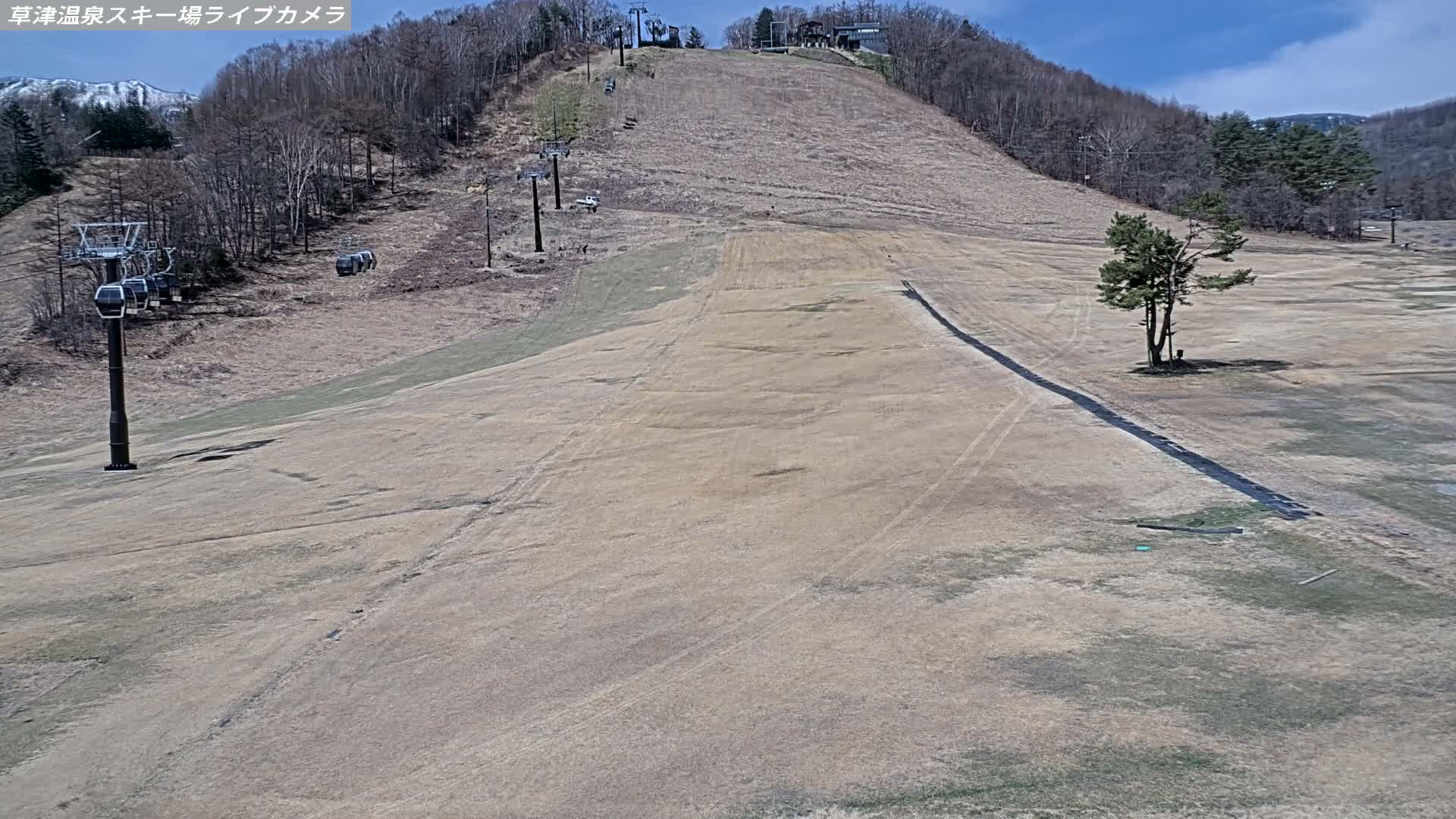 Gunma, Agatsuma, Kusatsu Onsen Ski Resort & Ski Slopes ( 群馬・吾妻・草津温泉スキー場・ゲレンデ ) Live Cam -  Kusatsu, Agatsuma-gun , Gunma, Kantō, Honshu, Japan