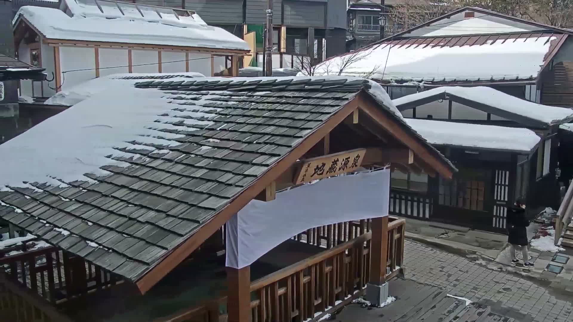 Gunma, Kusatsu Onsen, Ura Kusatsu & Jizo Hot Spring Square ( 群馬・草津温泉・裏草津・地蔵温泉広場 ) Live Cam - Kusatsu, Agatsuma-gun , Gunma, Kantō, Honshu, Japan