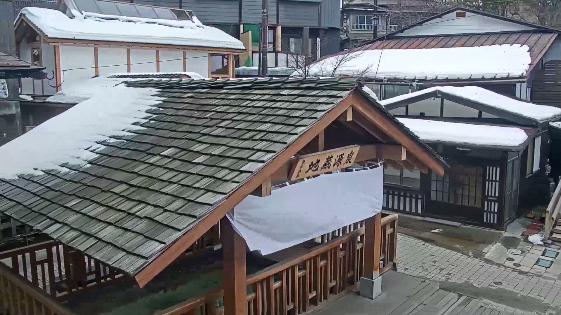 Gunma, Kusatsu Onsen, Ura Kusatsu & Jizo Hot Spring Square ( 群馬・草津温泉・裏草津・地蔵温泉広場 ) Live Cam - Kusatsu, Agatsuma-gun , Gunma, Kantō, Honshu, Japan