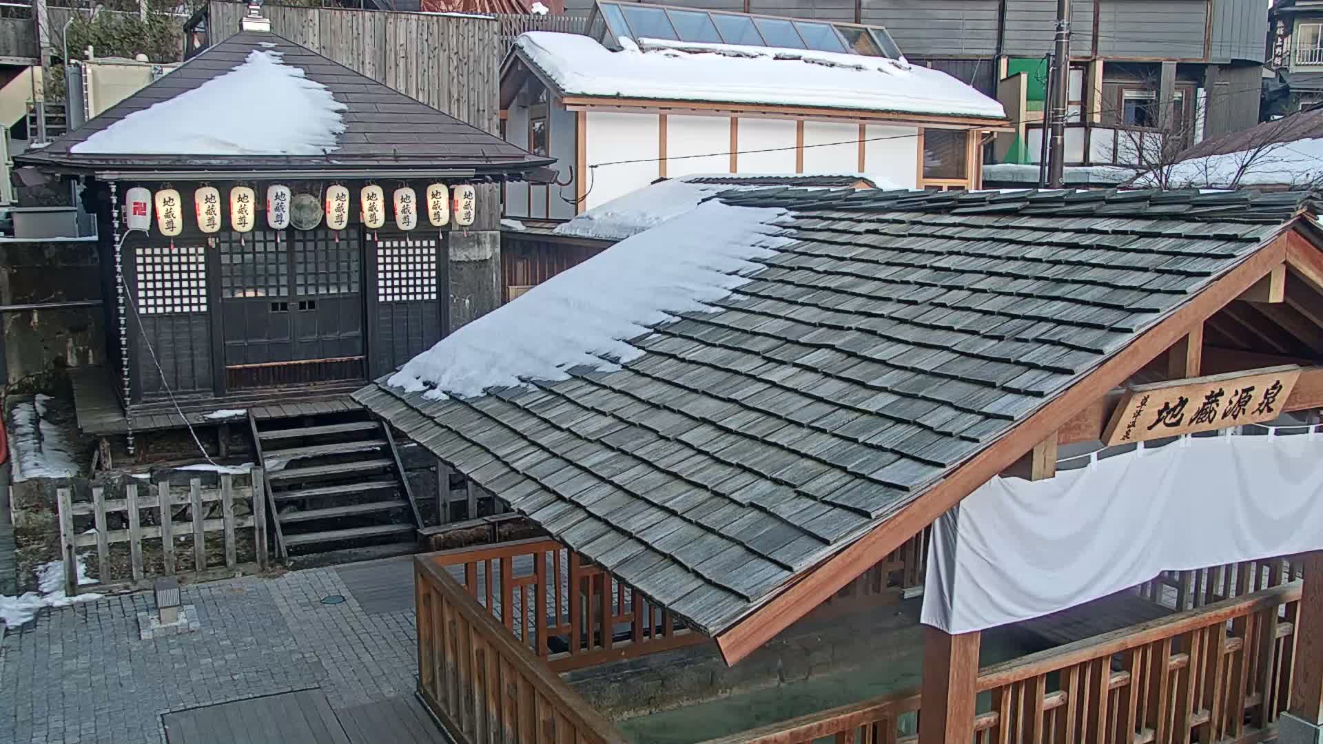Gunma, Kusatsu Onsen, Ura Kusatsu & Jizo Hot Spring Square ( 群馬・草津温泉・裏草津・地蔵温泉広場 ) Live Cam - Kusatsu, Agatsuma-gun , Gunma, Kantō, Honshu, Japan