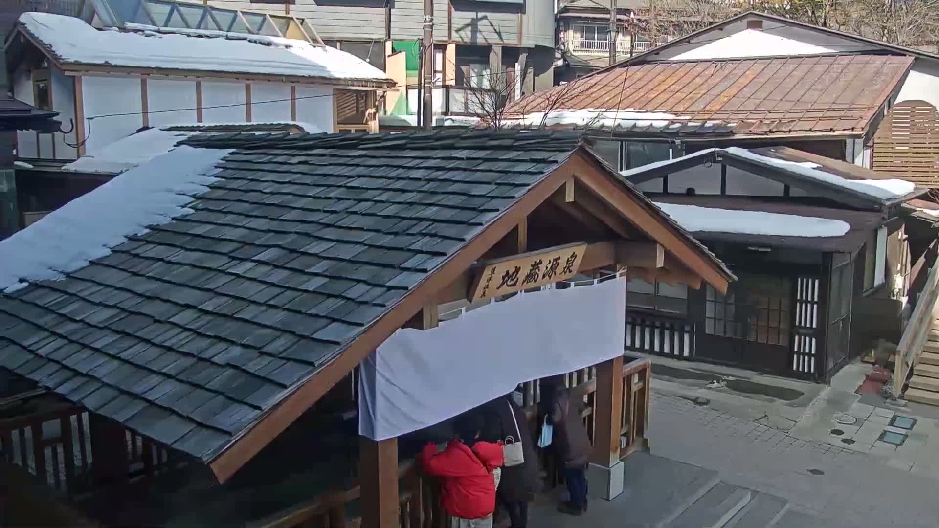 Gunma, Kusatsu Onsen, Ura Kusatsu & Jizo Hot Spring Square ( 群馬・草津温泉・裏草津・地蔵温泉広場 ) Live Cam - Kusatsu, Agatsuma-gun , Gunma, Kantō, Honshu, Japan