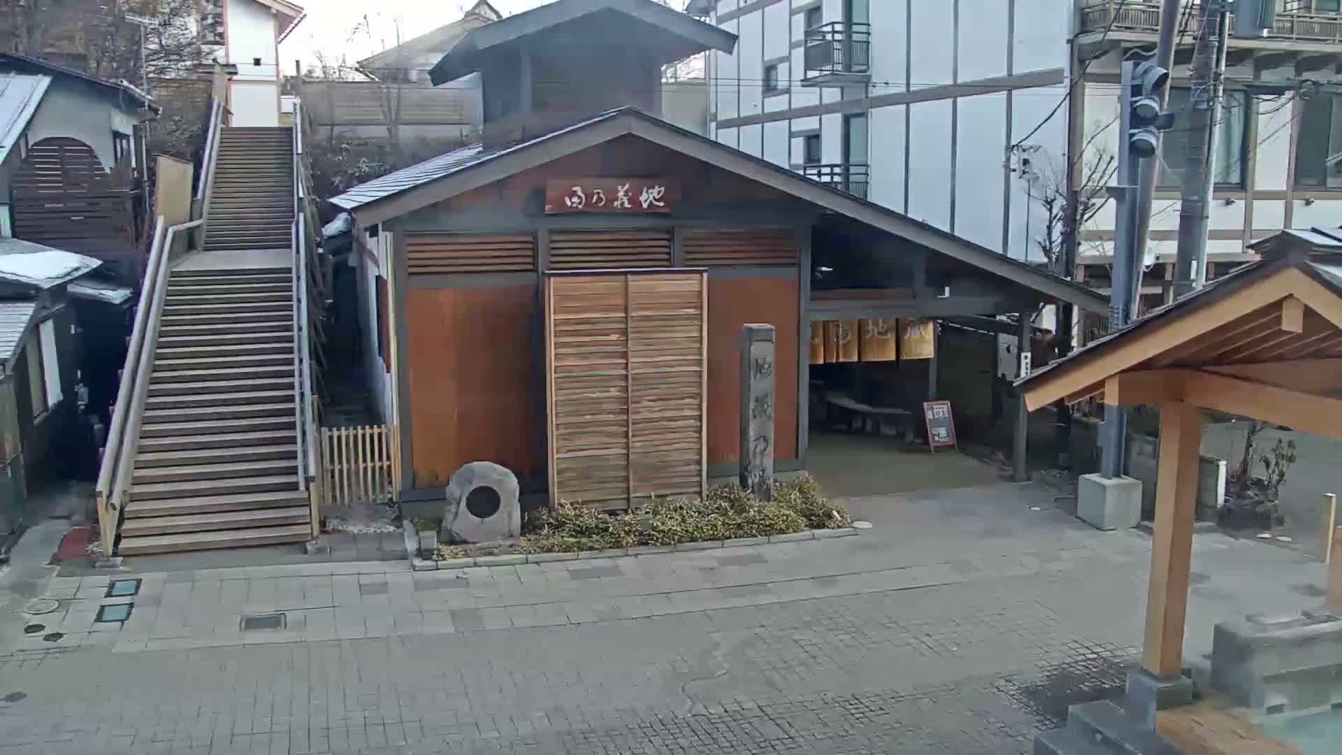 Gunma, Kusatsu Onsen, Ura Kusatsu & Jizo Hot Spring Square ( 群馬・草津温泉・裏草津・地蔵温泉広場 ) Live Cam - Kusatsu, Agatsuma-gun , Gunma, Kantō, Honshu, Japan