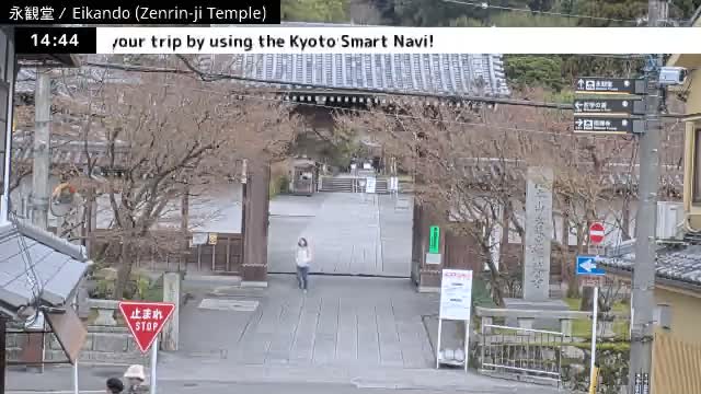 ( 永観堂（禅林寺）、京都、左京) Eikando (Zenrin-ji Temple), Kyoto, Sakyo Live Cam -  Eikandocho, Sakyo-ku, Kyoto, Kyōto, Kansai, Japan 