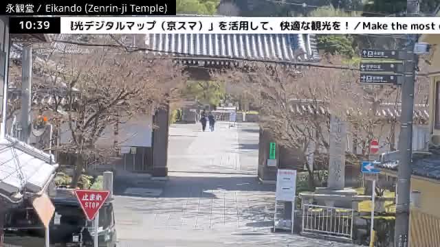( 永観堂（禅林寺）、京都、左京) Eikando (Zenrin-ji Temple), Kyoto, Sakyo Live Cam -  Eikandocho, Sakyo-ku, Kyoto, Kyōto, Kansai, Japan 