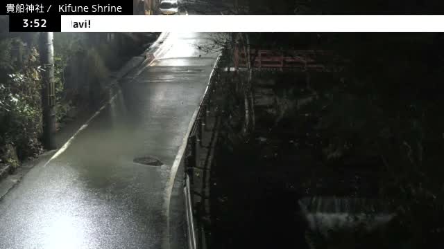 Kibune River & Kamikurodano Funazuka Street ( 貴船川と上黒田野船塚通り 貴船神社 京都・左京ラ)  Kifune-jinja Shrine, Kyoto, Sakyo Live Cam -  Kuramakibunecho, Sakyo-ku, Kyoto, Kyōto, Kansai, Japan 