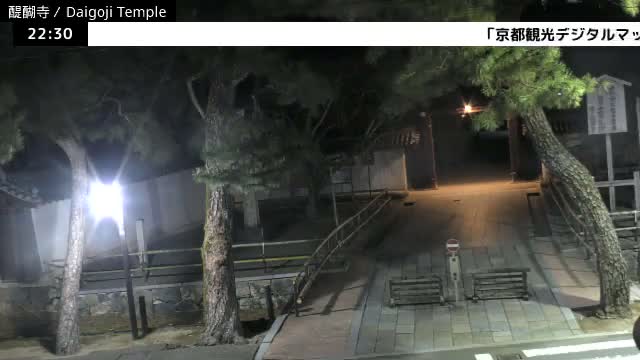 ( 山門 大御寺総門 京都・伏見の大御寺 ) Main Gate Daigo-ji Somon Daigoji Temple, Kyoto, Fushimi Live Cam -  Daigohigashiojicho, Fushimi-ku, Kyoto, Kyōto, Kansai, Japan 