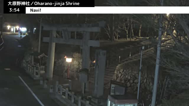 ( 大原野神社第一鳥居、京都、西京) Oharano-jinja Shrine First Torii Gate, Kyoto, Nishikyo  Live Cam - Oharano Minamikasugacho, Nishikyo-ku, Kyoto, Kyōto, Kansai, Japan  