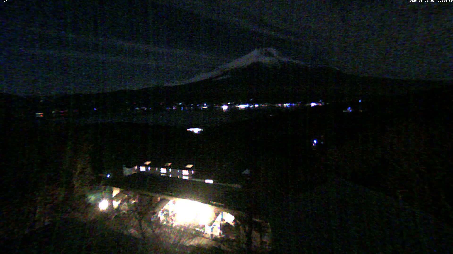 Yamanakako ( 山中湖と富士山の眺め 山梨県南松原市 ) Yamanakako Lake & Fuji Mountain View Yamanashi, Minamatsiru Live Cam - Hirano, Yamanakako, Minamatsiru, Yamanashi, Tokai, Chubu, Japan