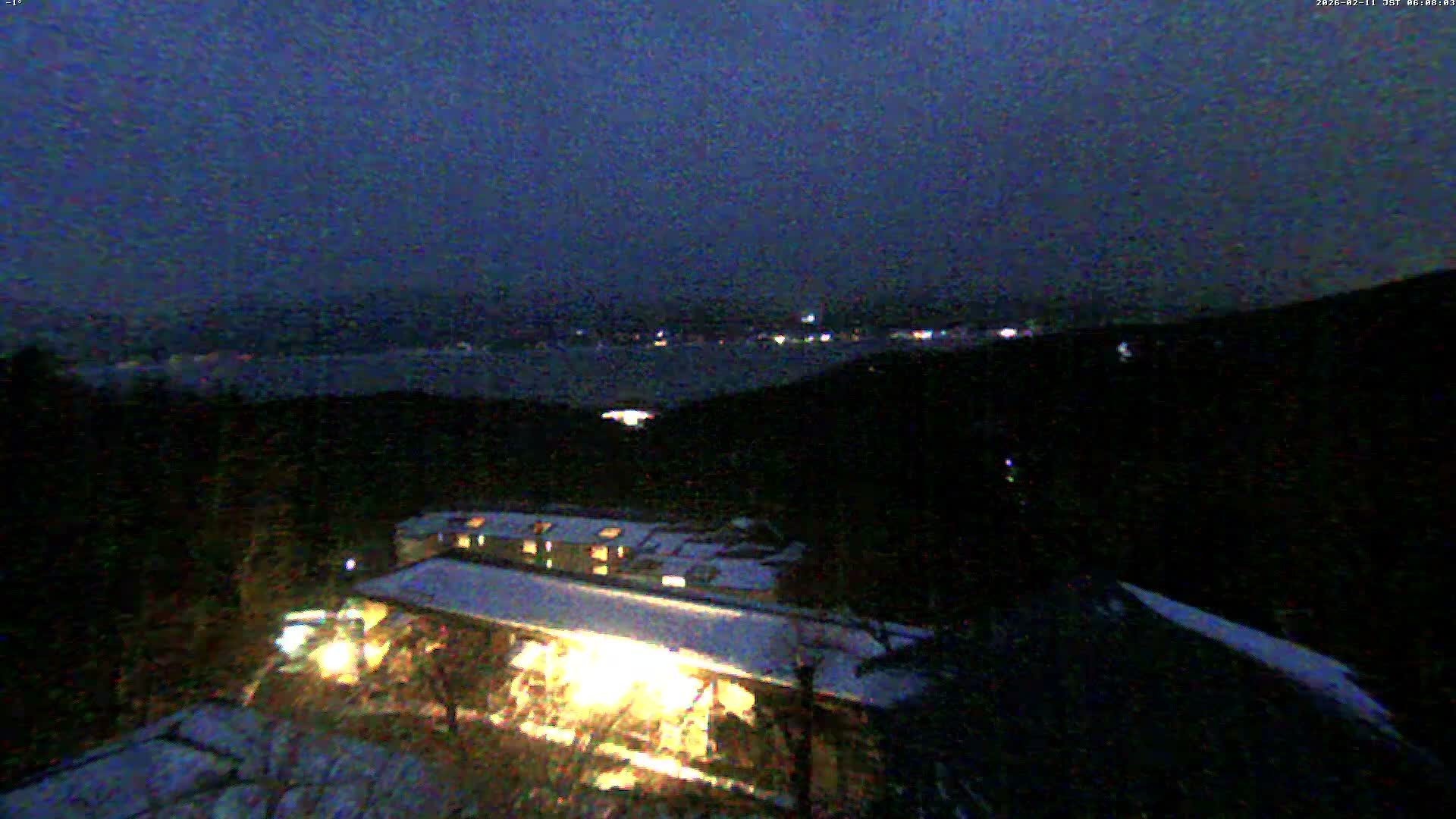 Yamanakako ( 山中湖と富士山の眺め 山梨県南松原市 ) Yamanakako Lake & Fuji Mountain View Yamanashi, Minamatsiru Live Cam - Hirano, Yamanakako, Minamatsiru, Yamanashi, Tokai, Chubu, Japan