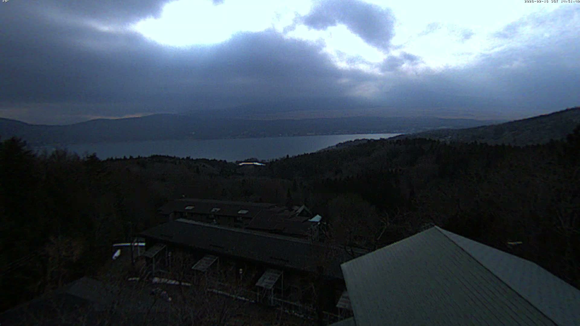 Yamanakako ( 山中湖と富士山の眺め 山梨県南松原市 ) Yamanakako Lake & Fuji Mountain View Yamanashi, Minamatsiru Live Cam - Hirano, Yamanakako, Minamatsiru, Yamanashi, Tokai, Chubu, Japan