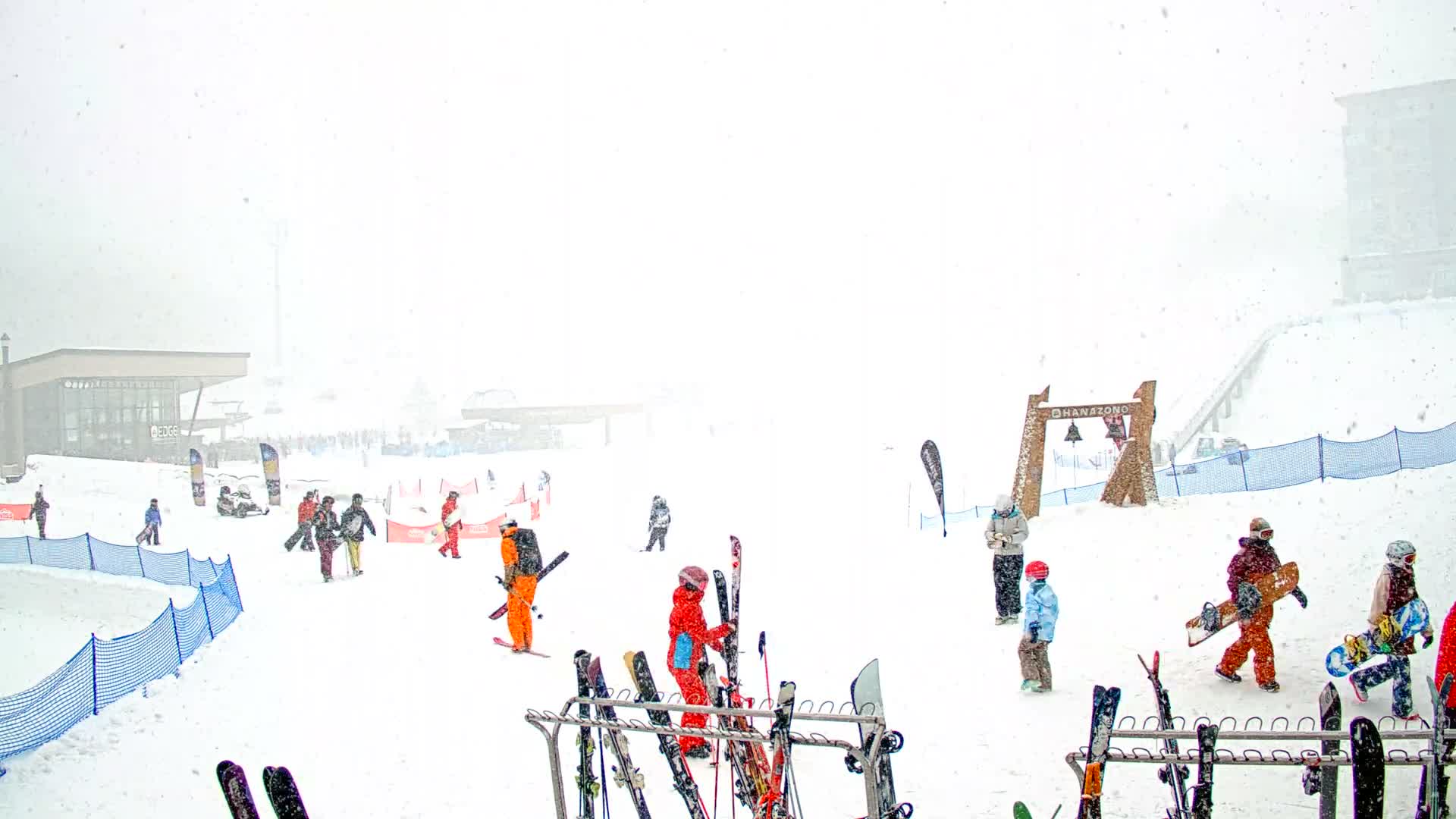 Abuta ( 虻田 ( ) ニセコアンヌプリ山＆ニセコ花園、リゾートスキー場、北海道、倶知安 ) Mount Niseko-Annupuri & Niseko Hanazono Resort Ski Slopes, Hokkaido, Kutchan Live Cam  - Iwaobetsu, Kutchan, Abuta , Hokkaido, Japan