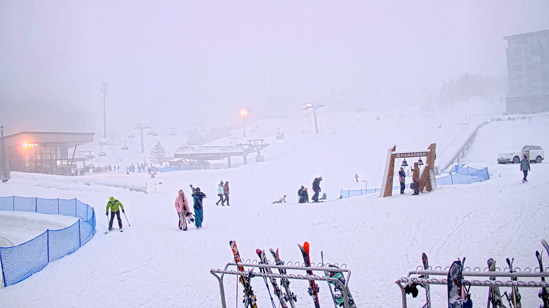 Abuta ( 虻田 ( ) ニセコアンヌプリ山＆ニセコ花園、リゾートスキー場、北海道、倶知安 ) Mount Niseko-Annupuri & Niseko Hanazono Resort Ski Slopes, Hokkaido, Kutchan Live Cam  - Iwaobetsu, Kutchan, Abuta , Hokkaido, Japan