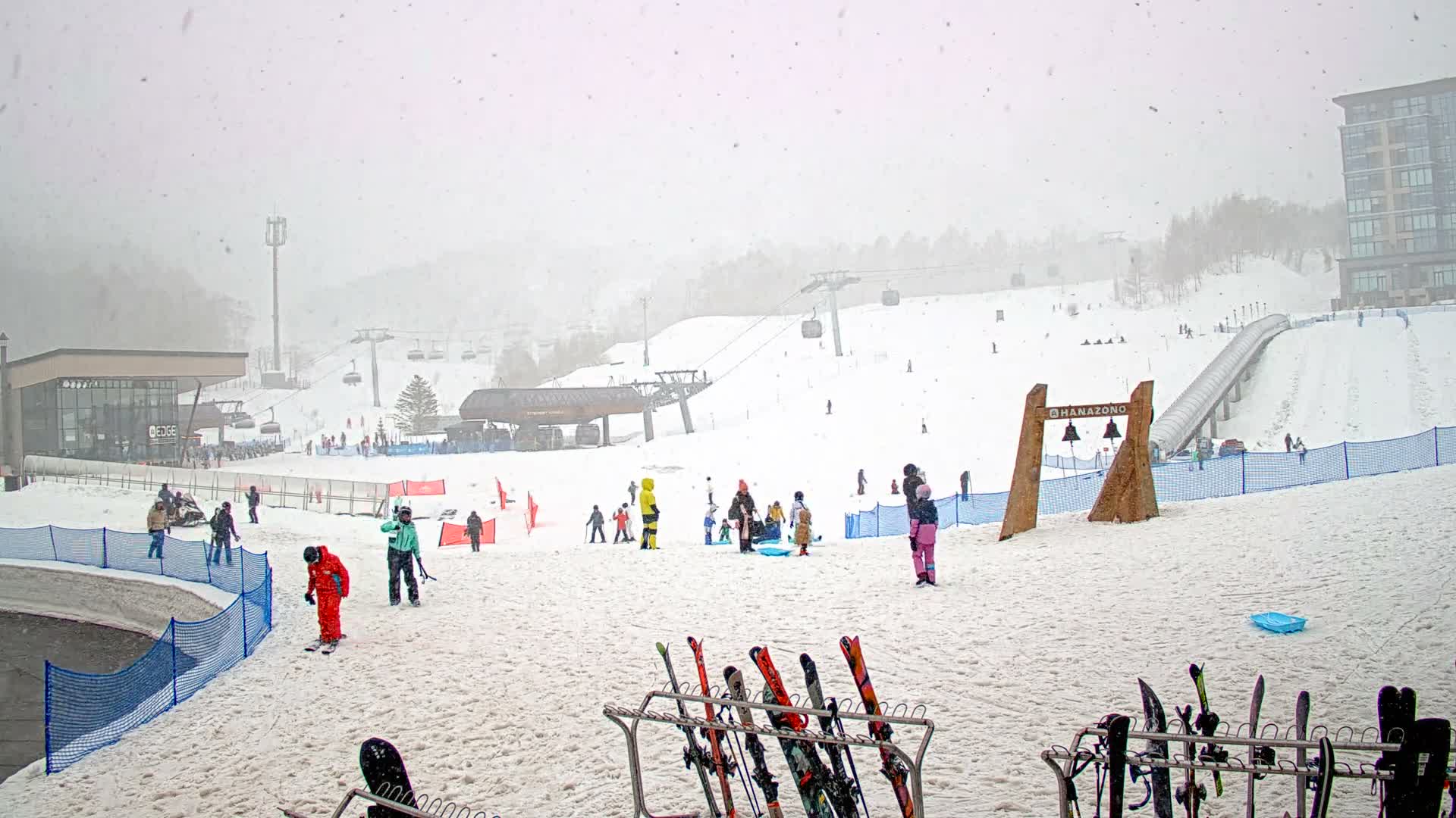 Abuta ( 虻田 ( ) ニセコアンヌプリ山＆ニセコ花園、リゾートスキー場、北海道、倶知安 ) Mount Niseko-Annupuri & Niseko Hanazono Resort Ski Slopes, Hokkaido, Kutchan Live Cam  - Iwaobetsu, Kutchan, Abuta , Hokkaido, Japan
