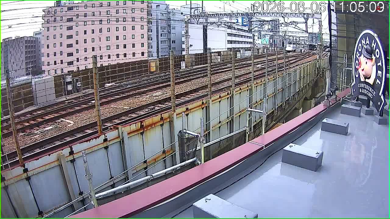 Nishiawaji ( 西淡路新大阪駅大阪府東淀川区 ) Shin-Osaka Train Station Higashiyodogawa, Osaka Live Cam -1 Chome, Nishiawaji, Higashiyodogawa, Osaka, Kansai, Honshu, Japan 