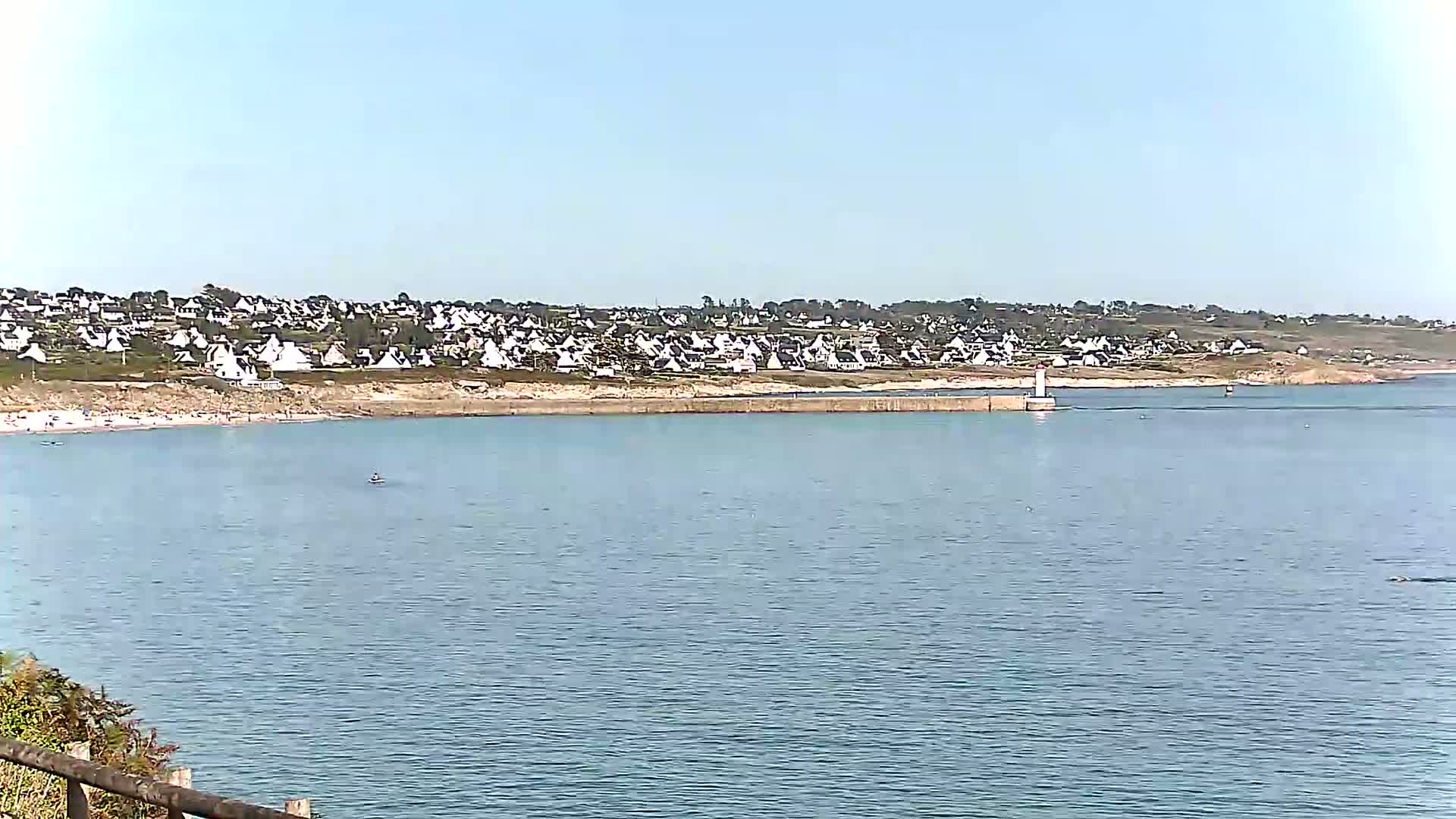 Audierne - Le Pouldu Plage de Trescadec Beach Live Cam - Quimper, Finistere, Bretagne, France