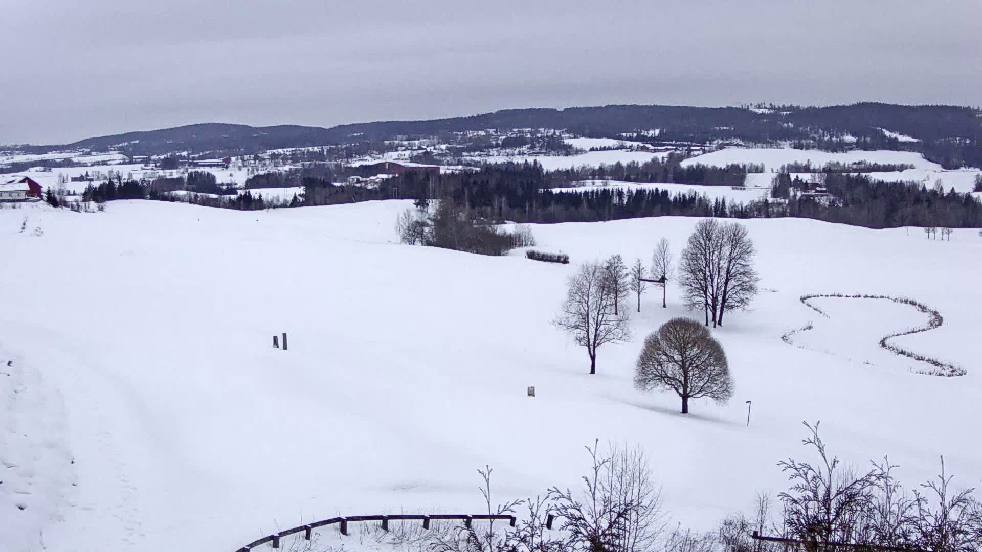 Akershus, Hauger Golf Club, Nittedal, Slattum Live Cam - Ramstadveiven, Slattum, Nittedal, Akershus, Eastern Norway (Østlandet), Norway