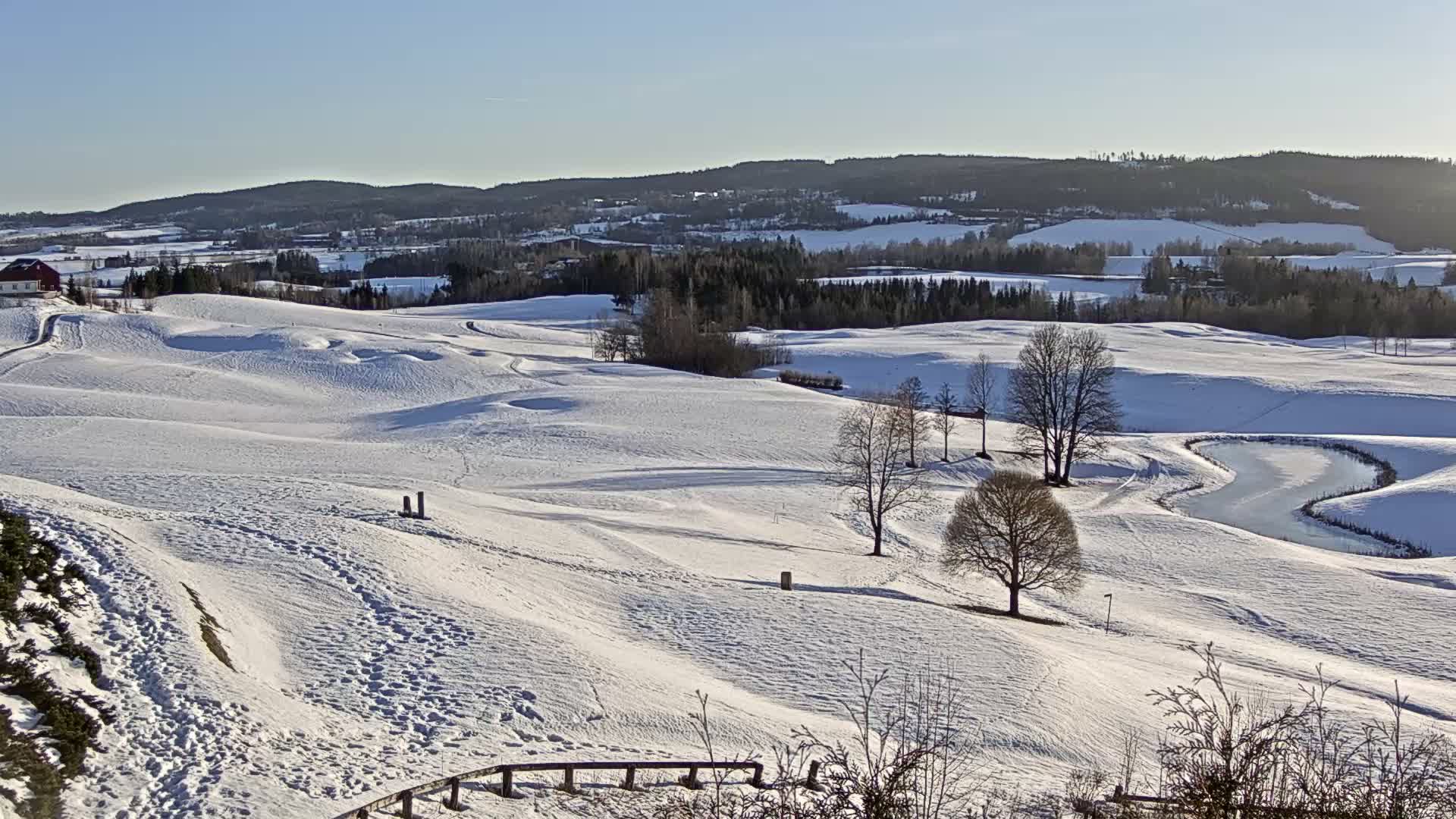 Akershus, Hauger Golf Club, Nittedal, Slattum Live Cam - Ramstadveiven, Slattum, Nittedal, Akershus, Eastern Norway (Østlandet), Norway