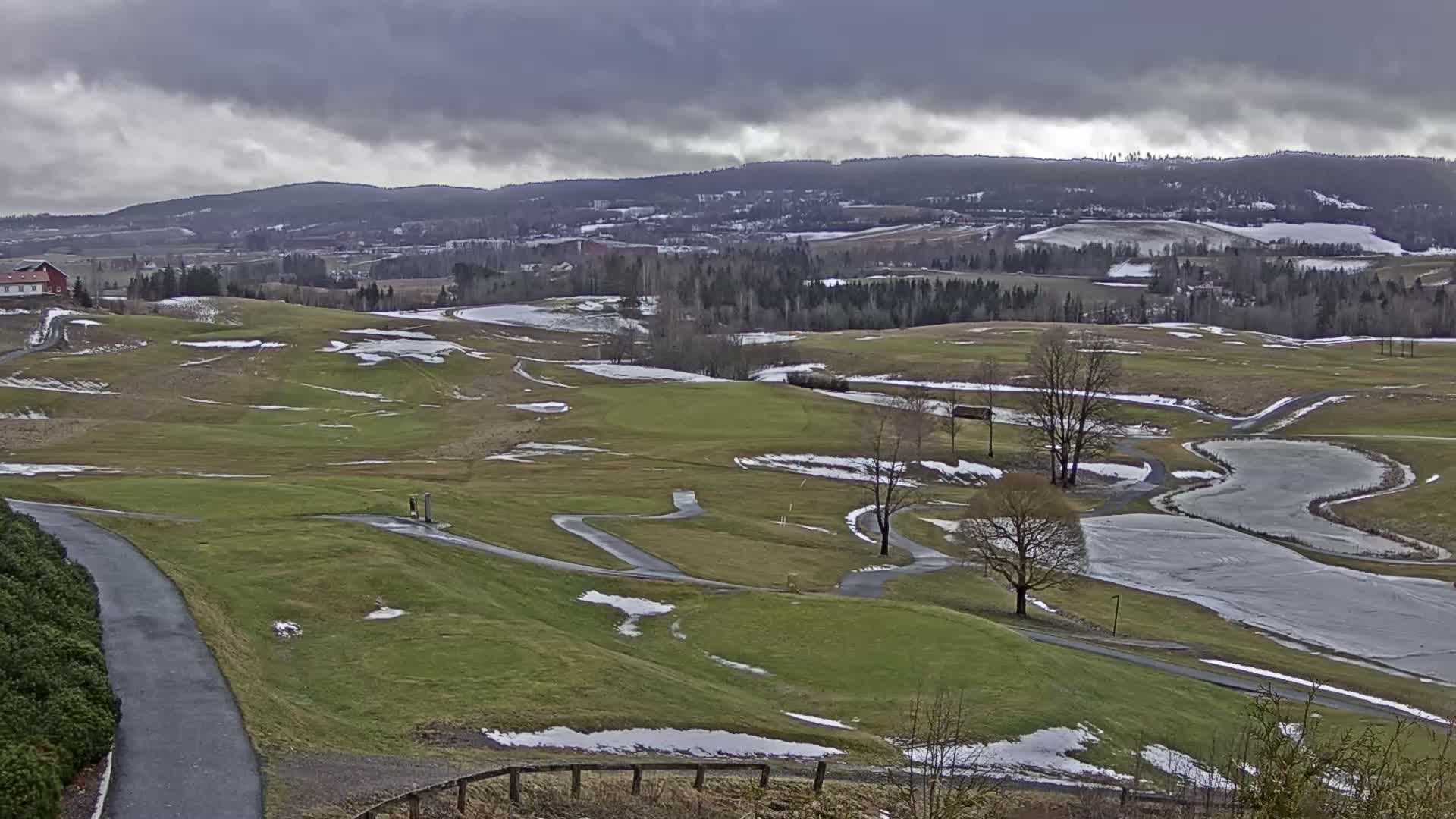 Akershus, Hauger Golf Club, Nittedal, Slattum Live Cam - Ramstadveiven, Slattum, Nittedal, Akershus, Eastern Norway (Østlandet), Norway