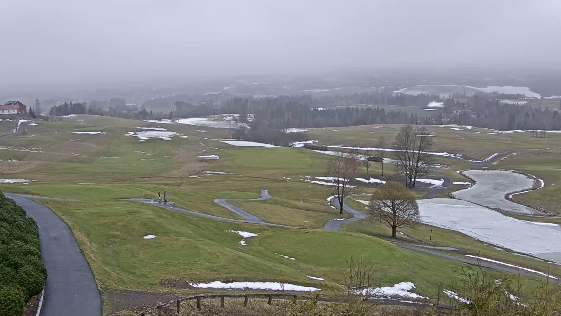 Akershus, Hauger Golf Club, Nittedal, Slattum Live Cam - Ramstadveiven, Slattum, Nittedal, Akershus, Eastern Norway (Østlandet), Norway