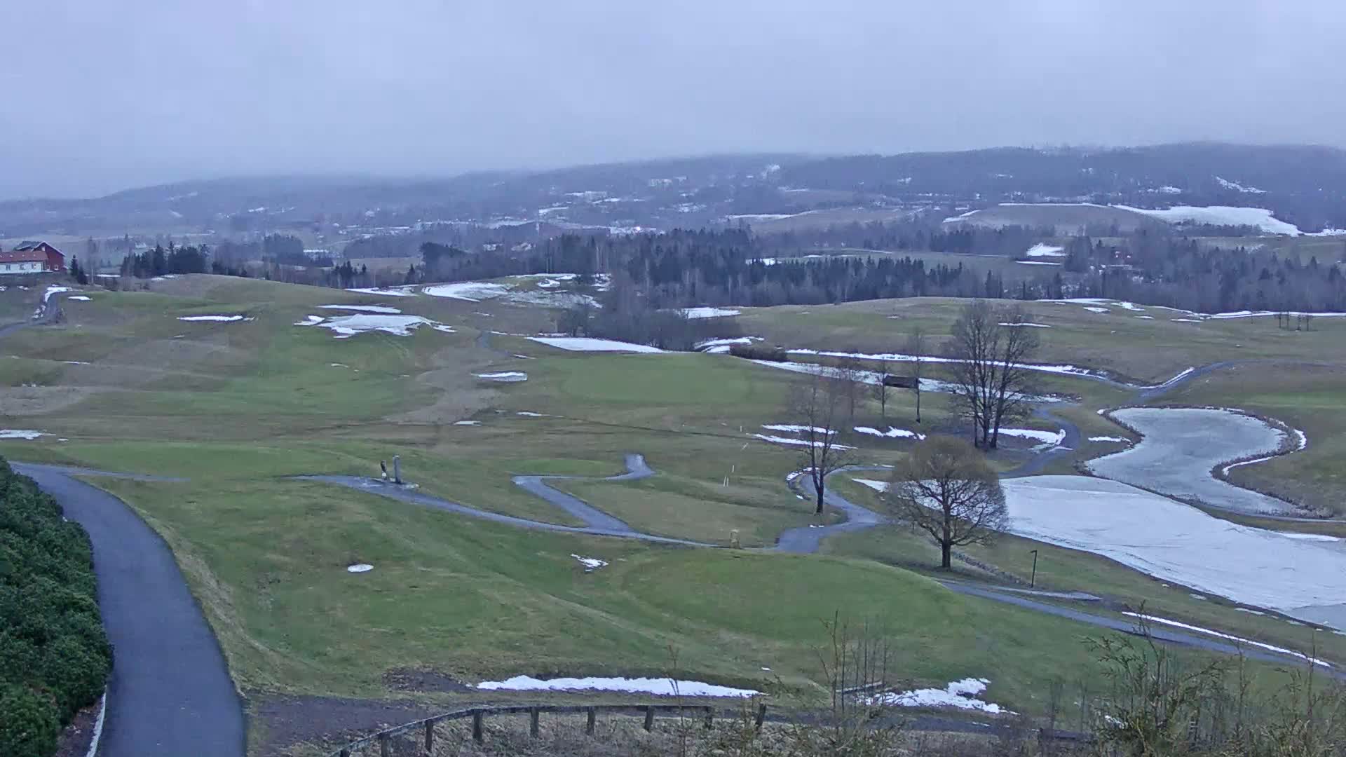 Akershus, Hauger Golf Club, Nittedal, Slattum Live Cam - Ramstadveiven, Slattum, Nittedal, Akershus, Eastern Norway (Østlandet), Norway