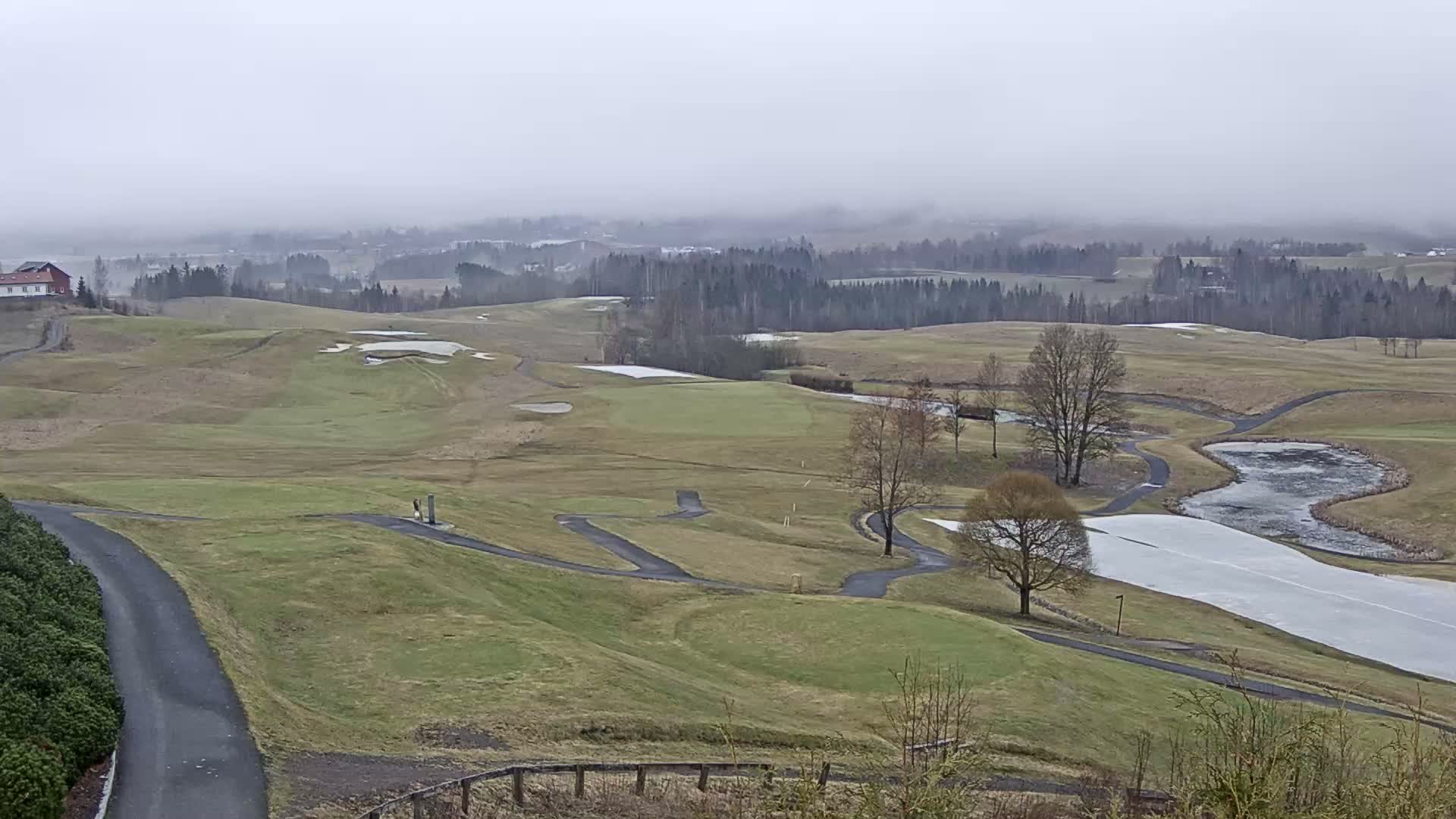 Akershus, Hauger Golf Club, Nittedal, Slattum Live Cam - Ramstadveiven, Slattum, Nittedal, Akershus, Eastern Norway (Østlandet), Norway