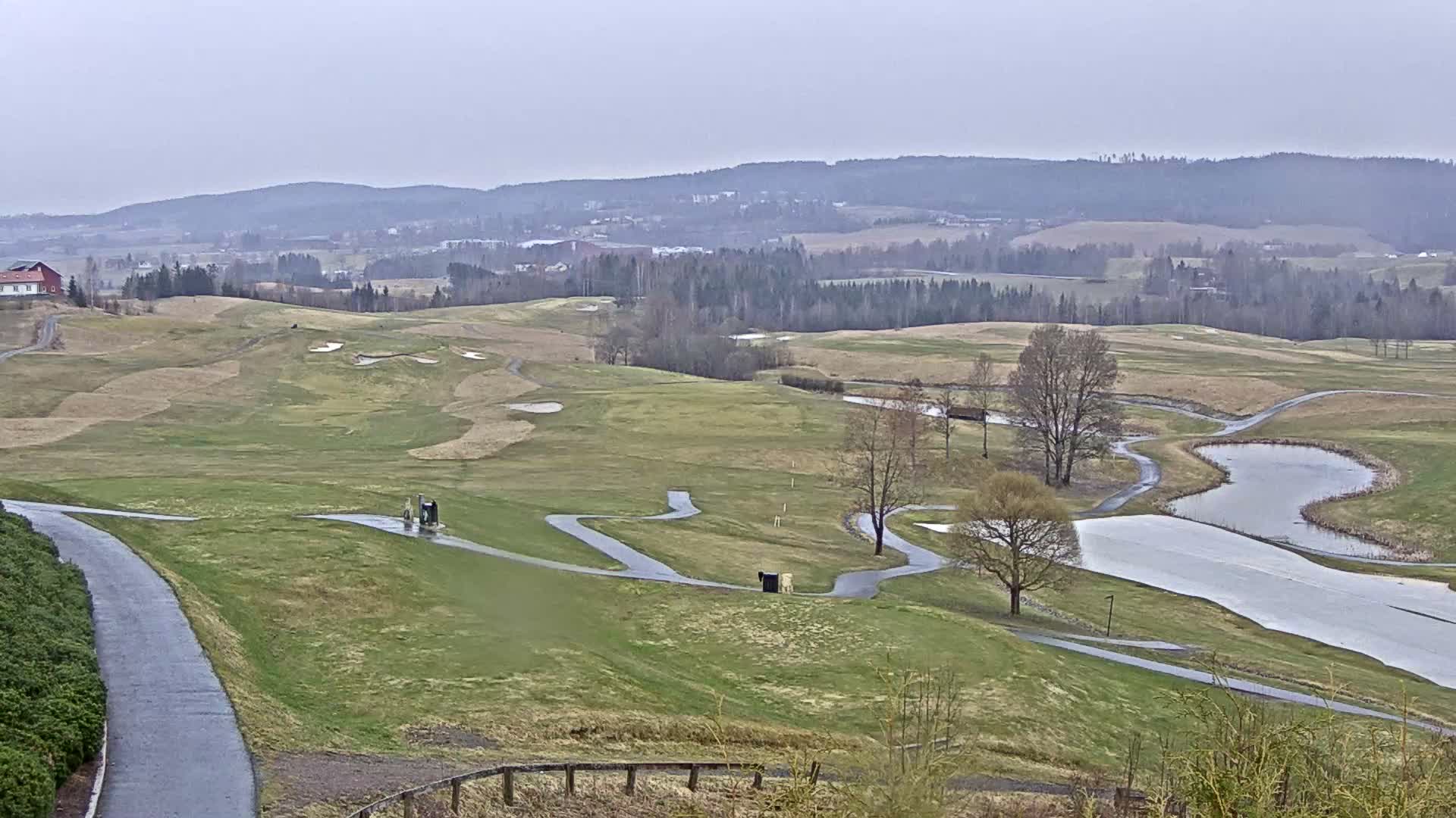Akershus, Hauger Golf Club, Nittedal, Slattum Live Cam - Ramstadveiven, Slattum, Nittedal, Akershus, Eastern Norway (Østlandet), Norway