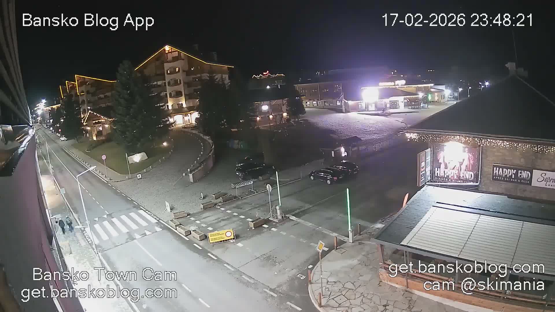 Blogevgrad (Блогевград, Банско ) Bansko  Live Cam -  Pirin Street, Bansko, Obshtina Bansko, Blogevgrad, Bulgaria