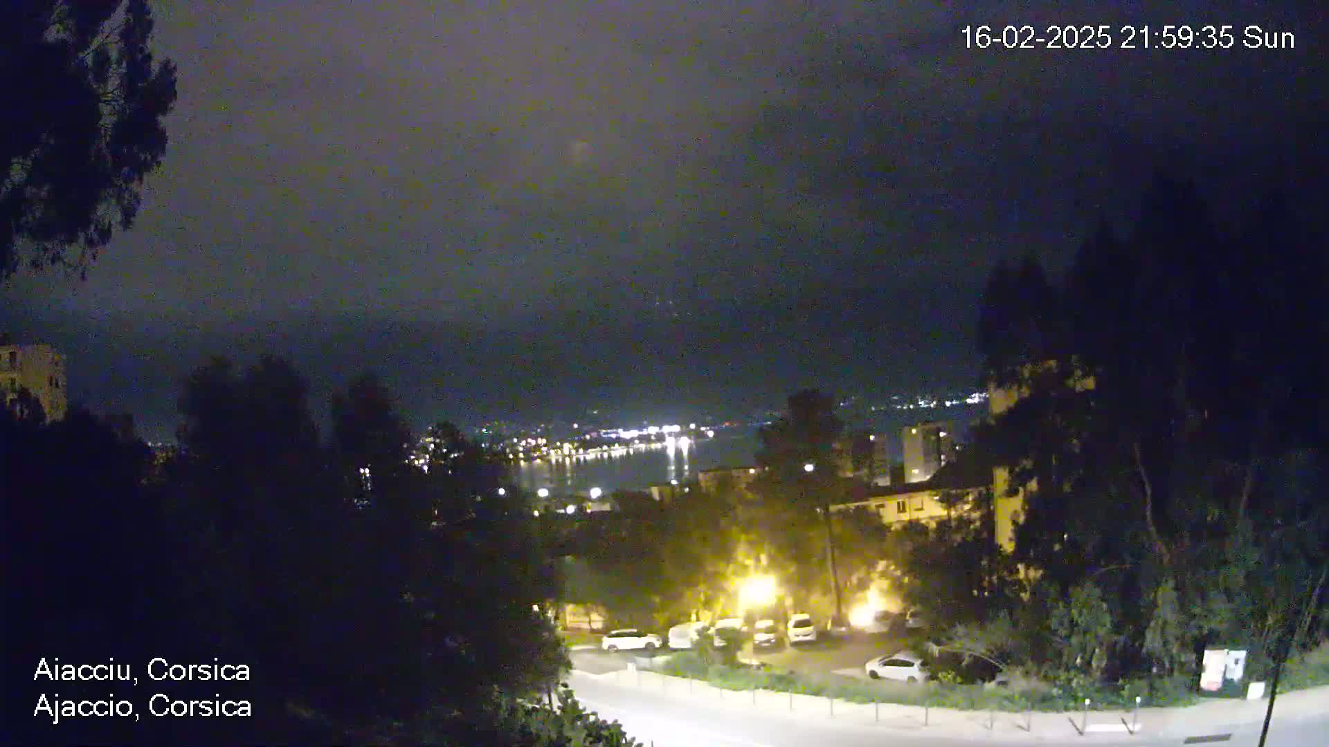 Corsica, Ajaccio City Skyline Live Cam - Ajaccio, Corse-du-Sud, Corse , France