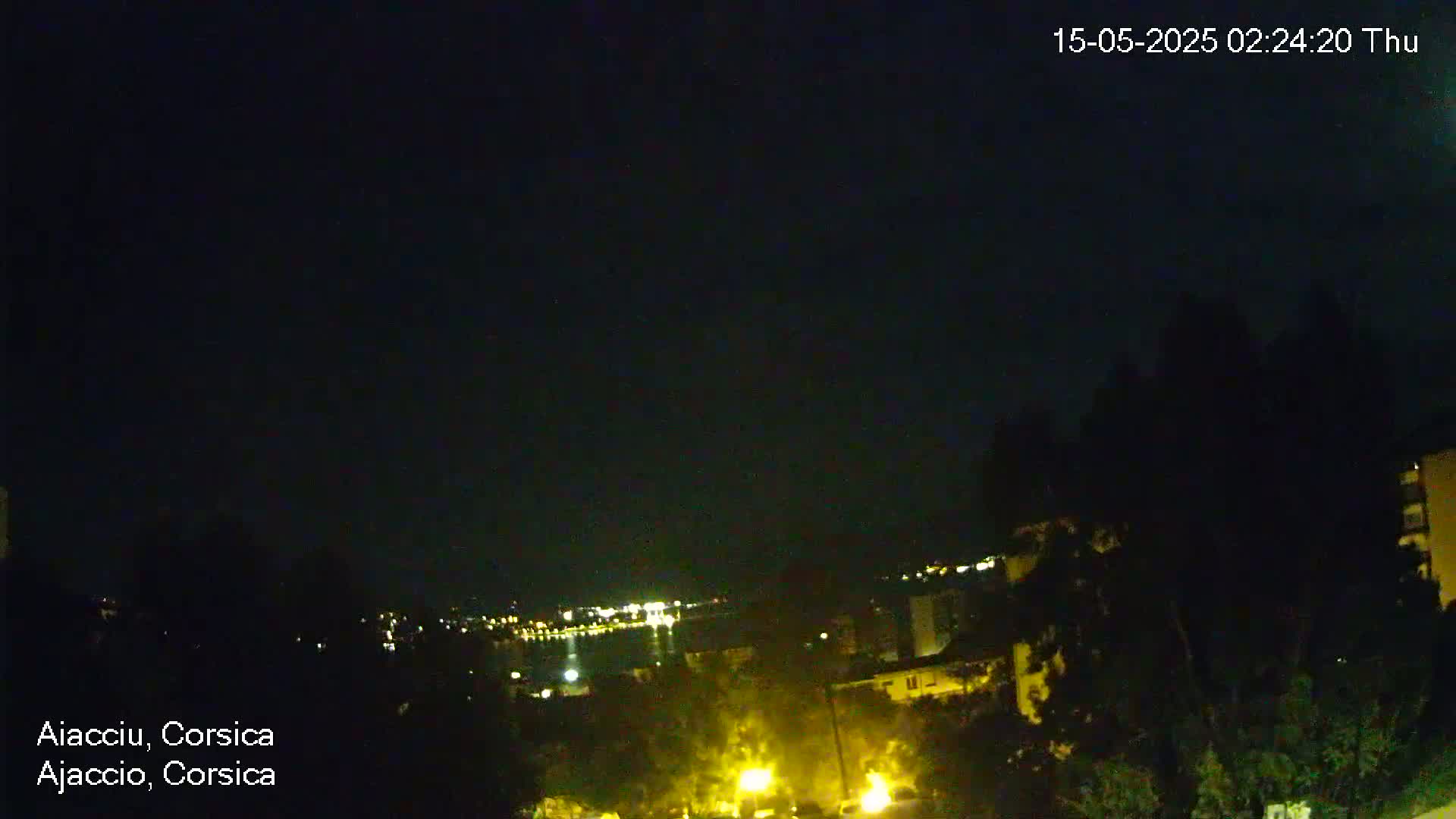 Corsica, Ajaccio City Skyline Live Cam - Ajaccio, Corse-du-Sud, Corse , France