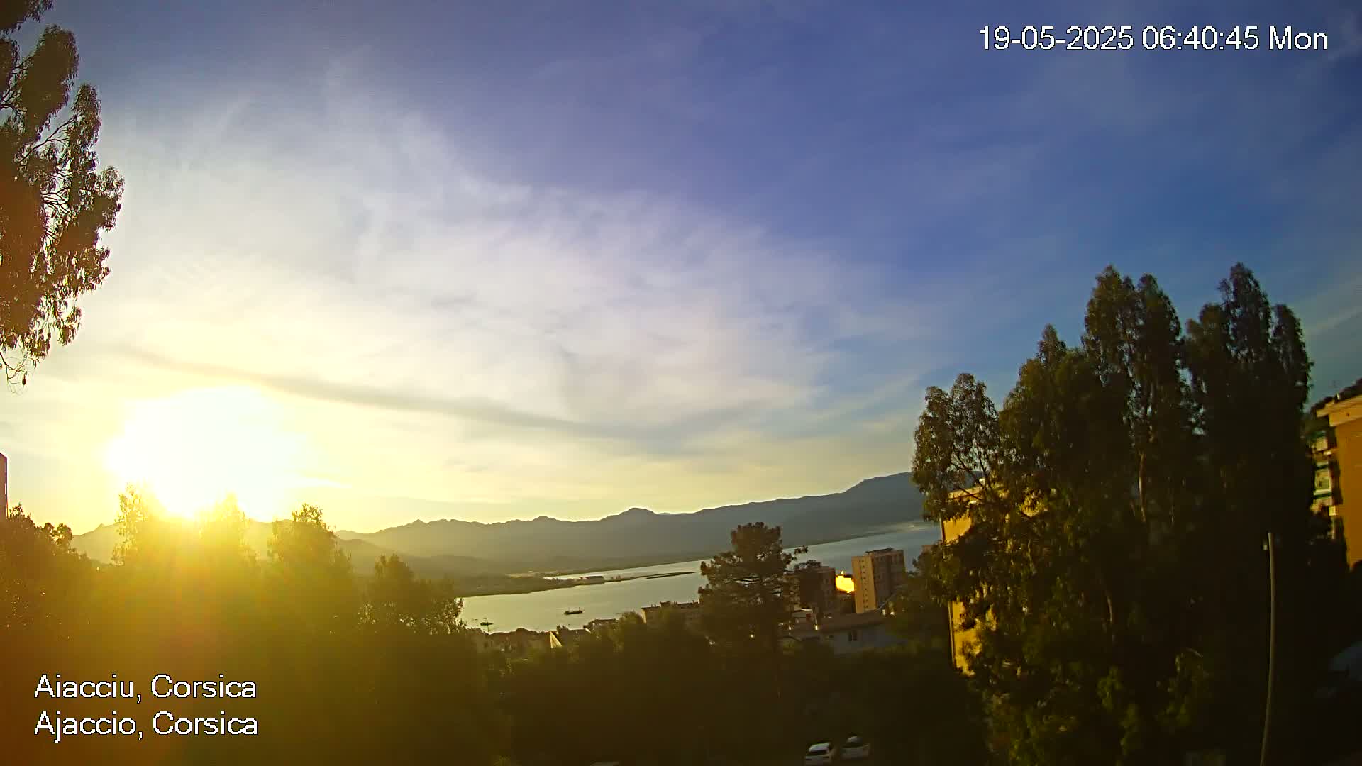 Corsica, Ajaccio City Skyline Live Cam - Ajaccio, Corse-du-Sud, Corse , France